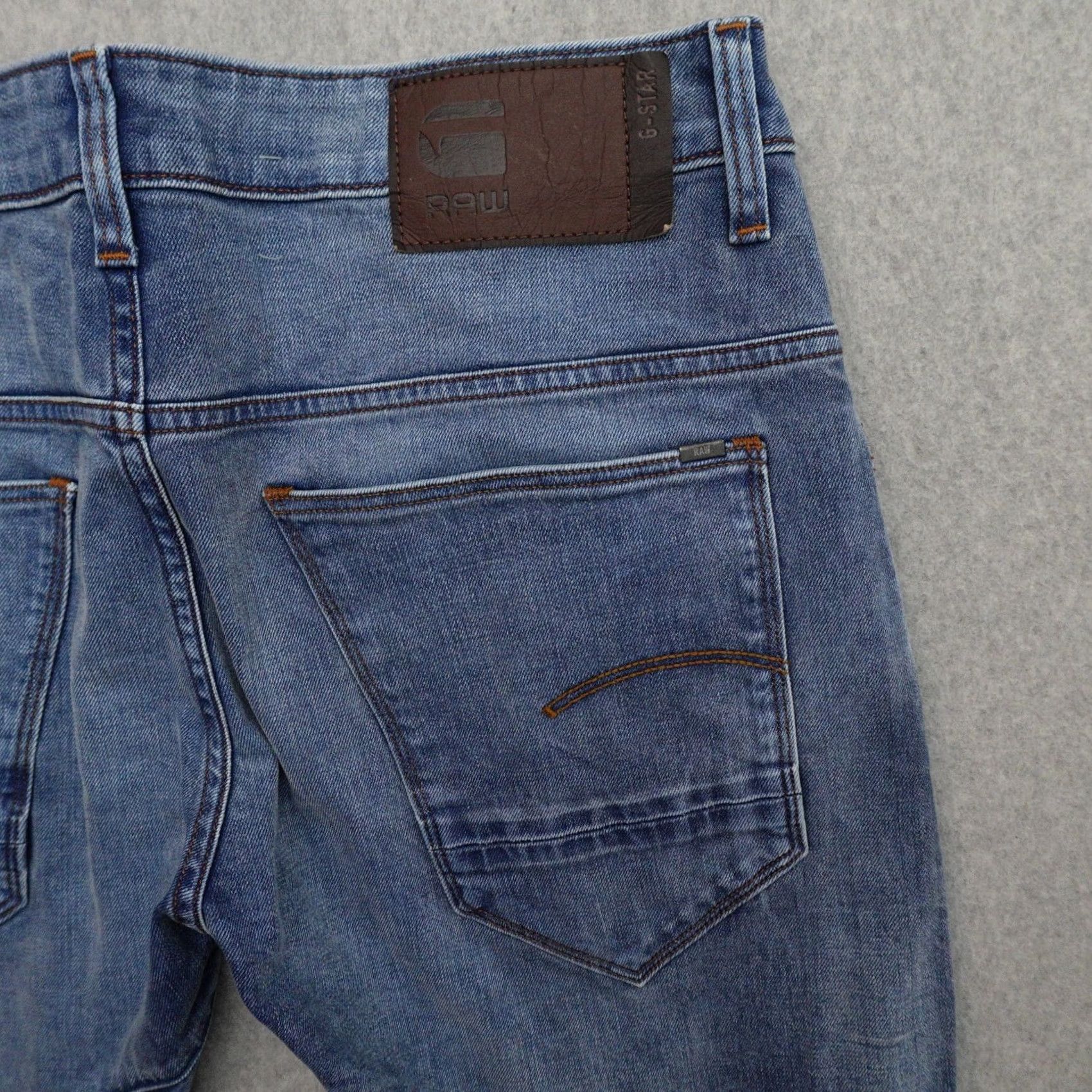 G-Star G-Star Arc Jeans Slim Blue Denim Mens 32 (32X27) 3D Slim Fit Jeans Size US 32 / EU 48 - 5 Thumbnail