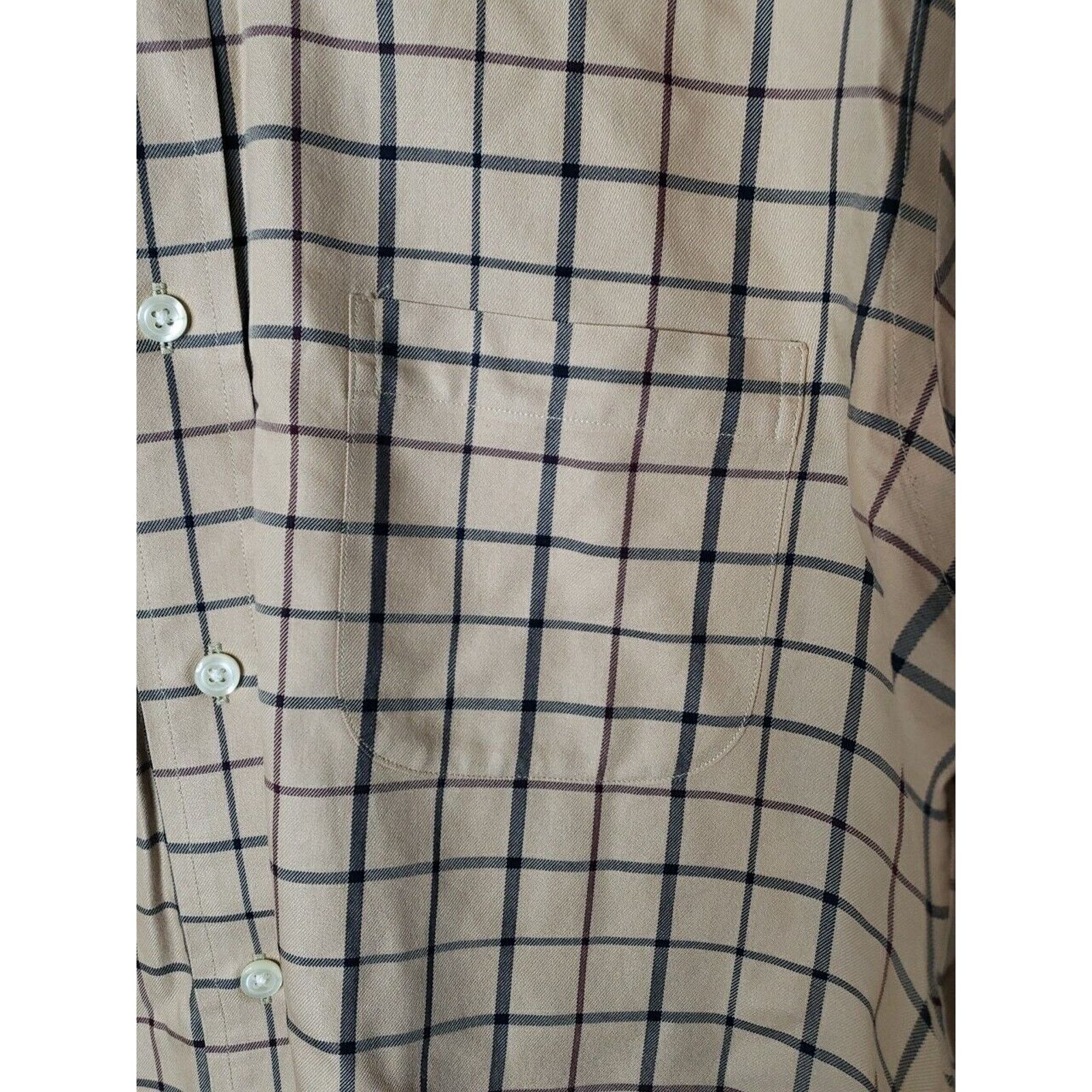 Brooks Brothers BROOKS BROTHERS Button Down Size Medium Checkered Cotton Size US L / EU 52-54 / 3 - 13 Thumbnail