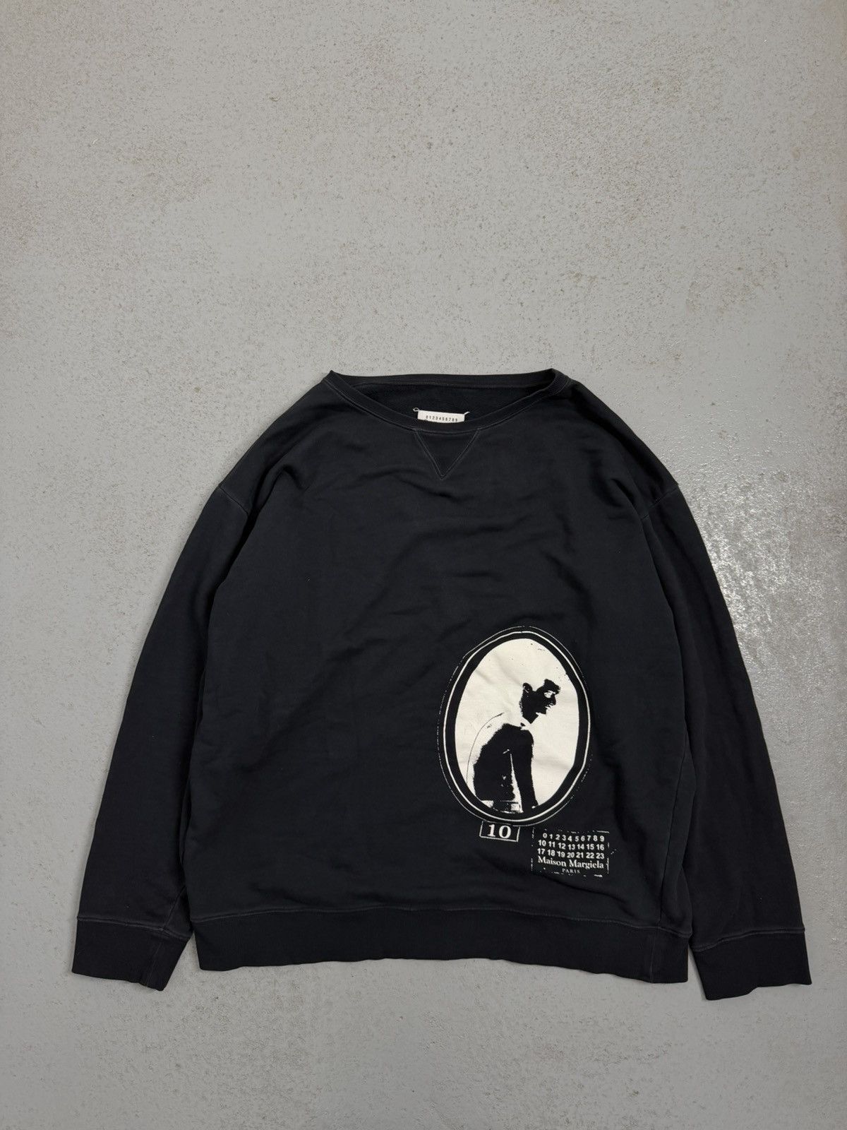 Maison Margiela Maison Margiela Portrait Cameo Washed Oversized Sweatshirt Size US M / EU 48-50 / 2 - 1 Thumbnail