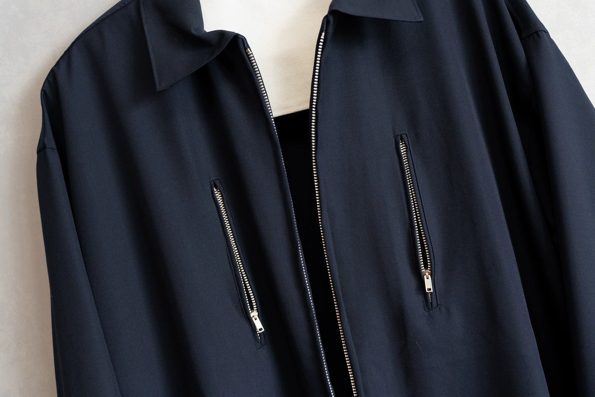 Yohji Yamamoto Yohji Yamamoto 91AW Runway Oversize Zip Shirt Jacket M Size US M / EU 48-50 / 2 - 3 Thumbnail