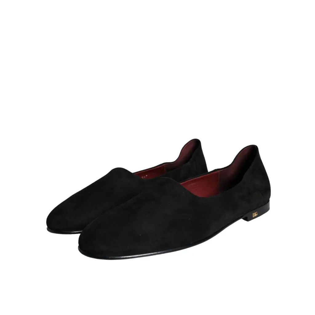 Dolce & Gabbana o1y0125 Logo Loafers in Black Size US 6 / EU 39 - 4 Thumbnail