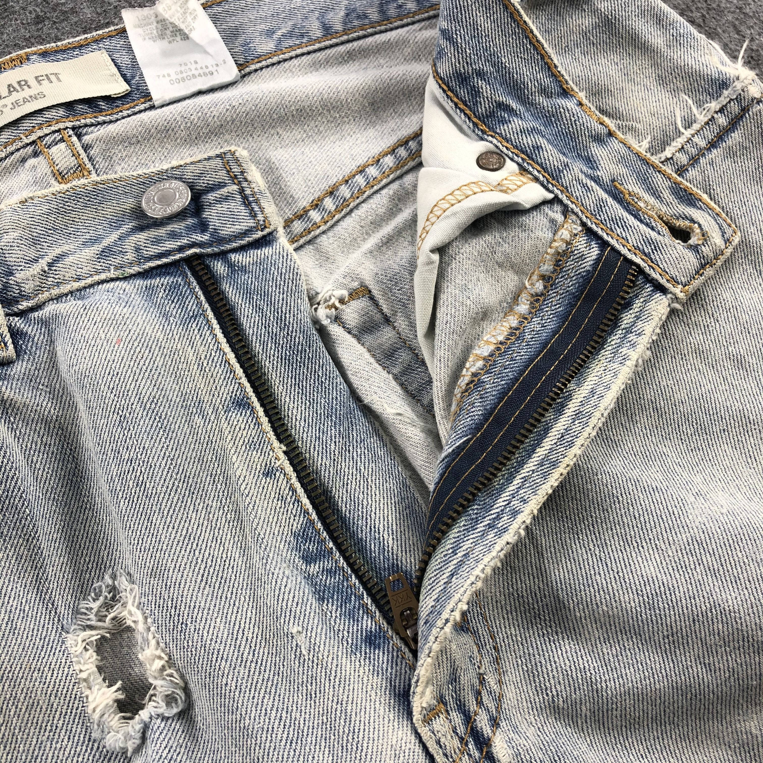Levi's Vintage Levis Jeans Lot 505 Light Washed Denim-J1011 Size US 32 / EU 48 - 8 Thumbnail