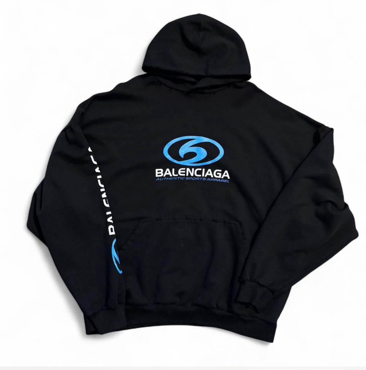 2カラー【BALENCIAGA】AUTHENTIC SPORTS APPAREL HOODIE SchaferandweinerShops - printed hoodie | carrick printed t
