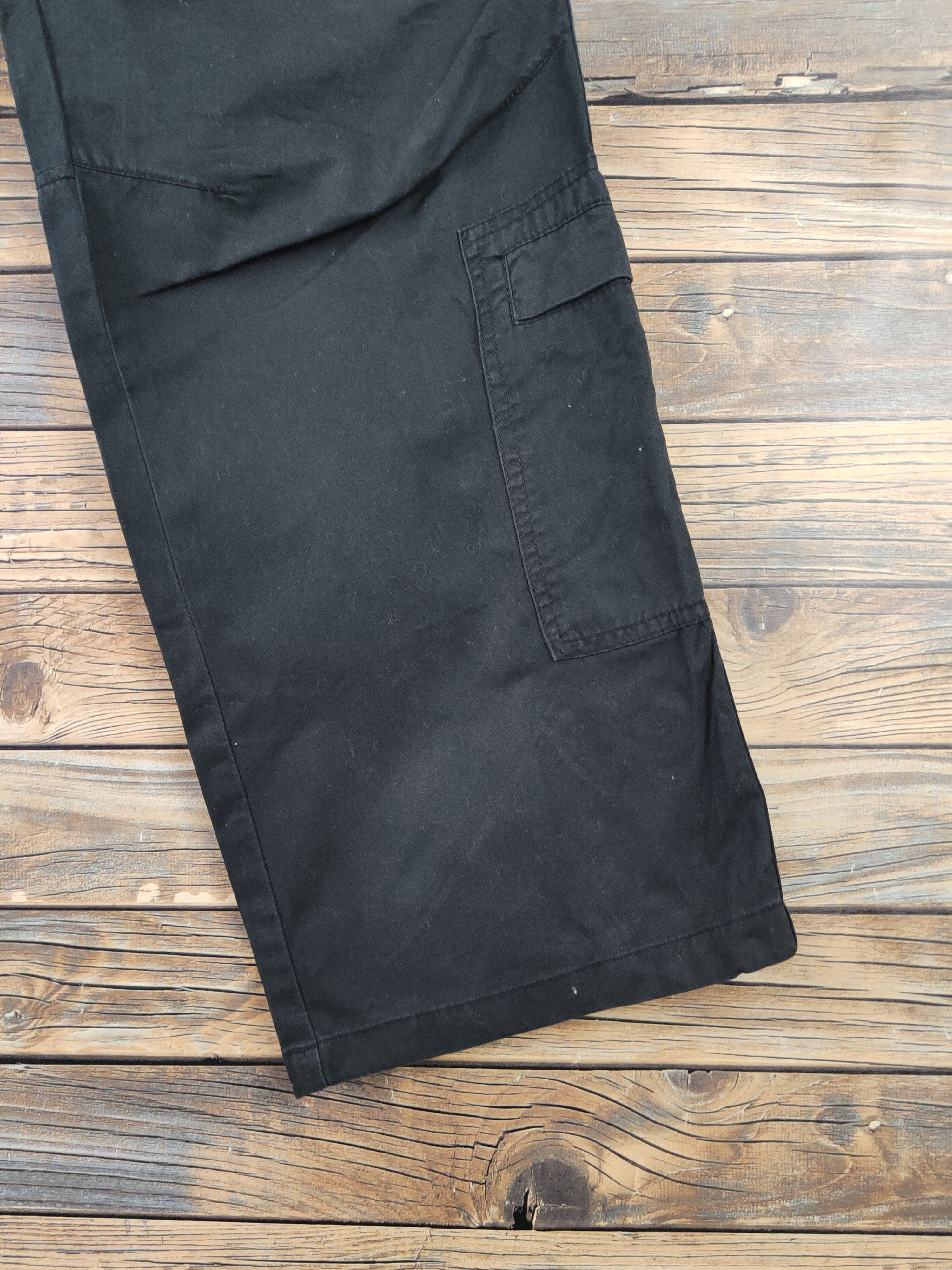 UNIONBAY DLL Unionbay Black Multipocket Tactical Cargo Pants #217 Size US 29 - 6 Thumbnail