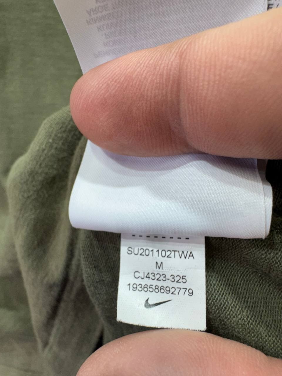 Nike Nike Sportswear Top Short Sleeve Lightweight T-Shirt Size US M / EU 48-50 / 2 - 2 Thumbnail