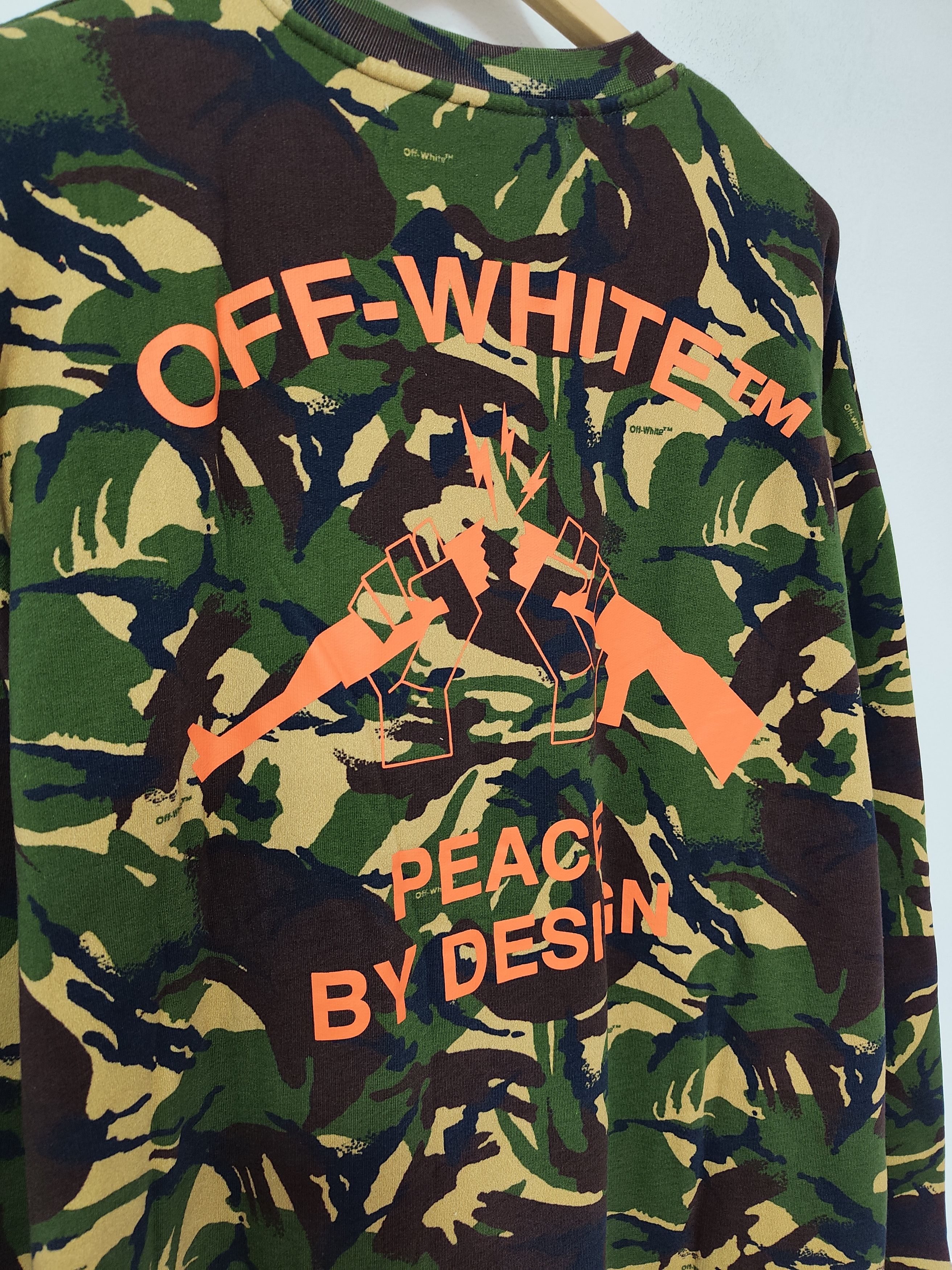 Off-White Off-White "Peace By Design Camo" Size US M / EU 48-50 / 2 - 4 Thumbnail