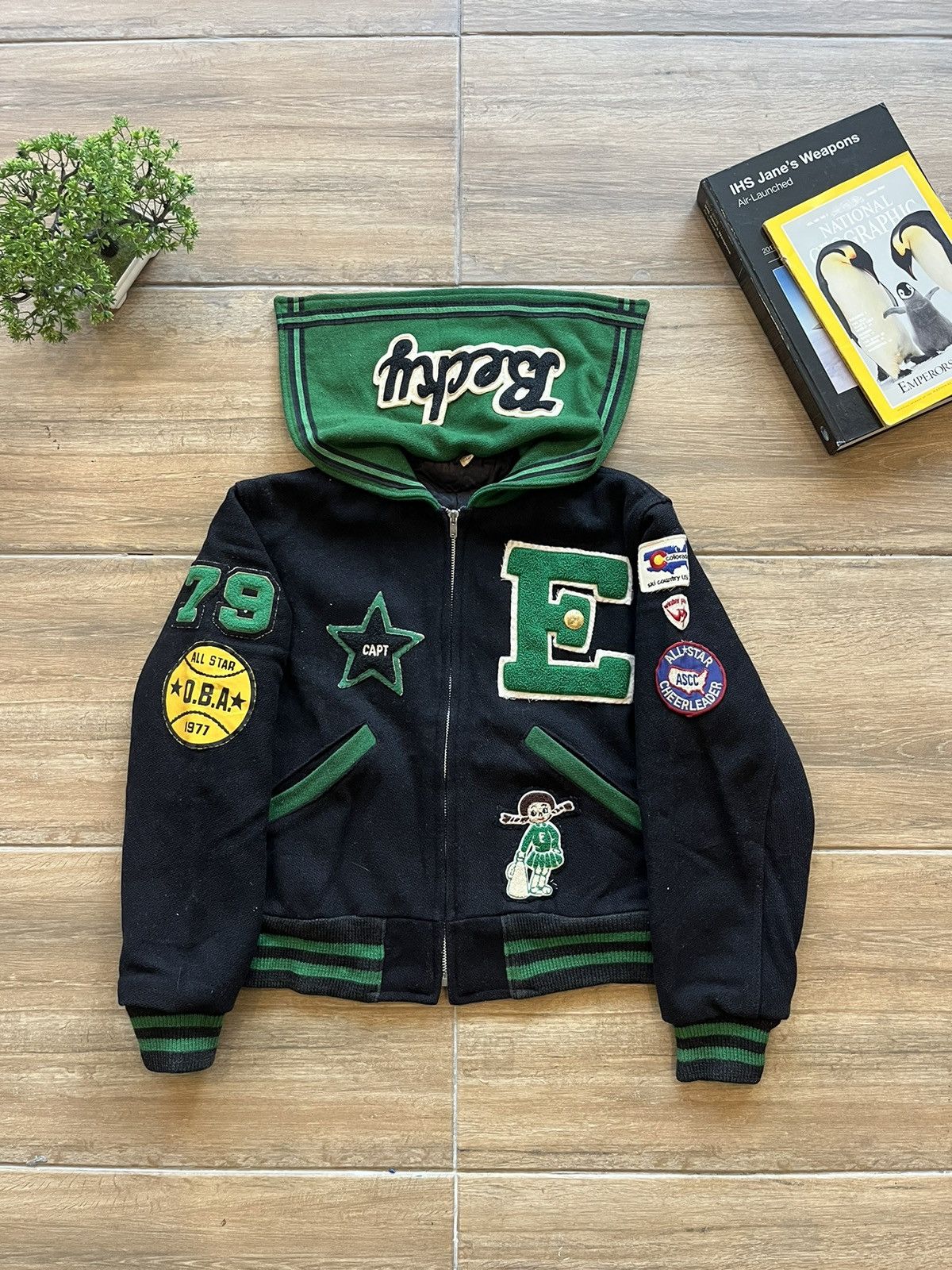 Vintage 70’s Varsity Pepster Hall Jacket Size US S / EU 44-46 / 1 - 1 Thumbnail