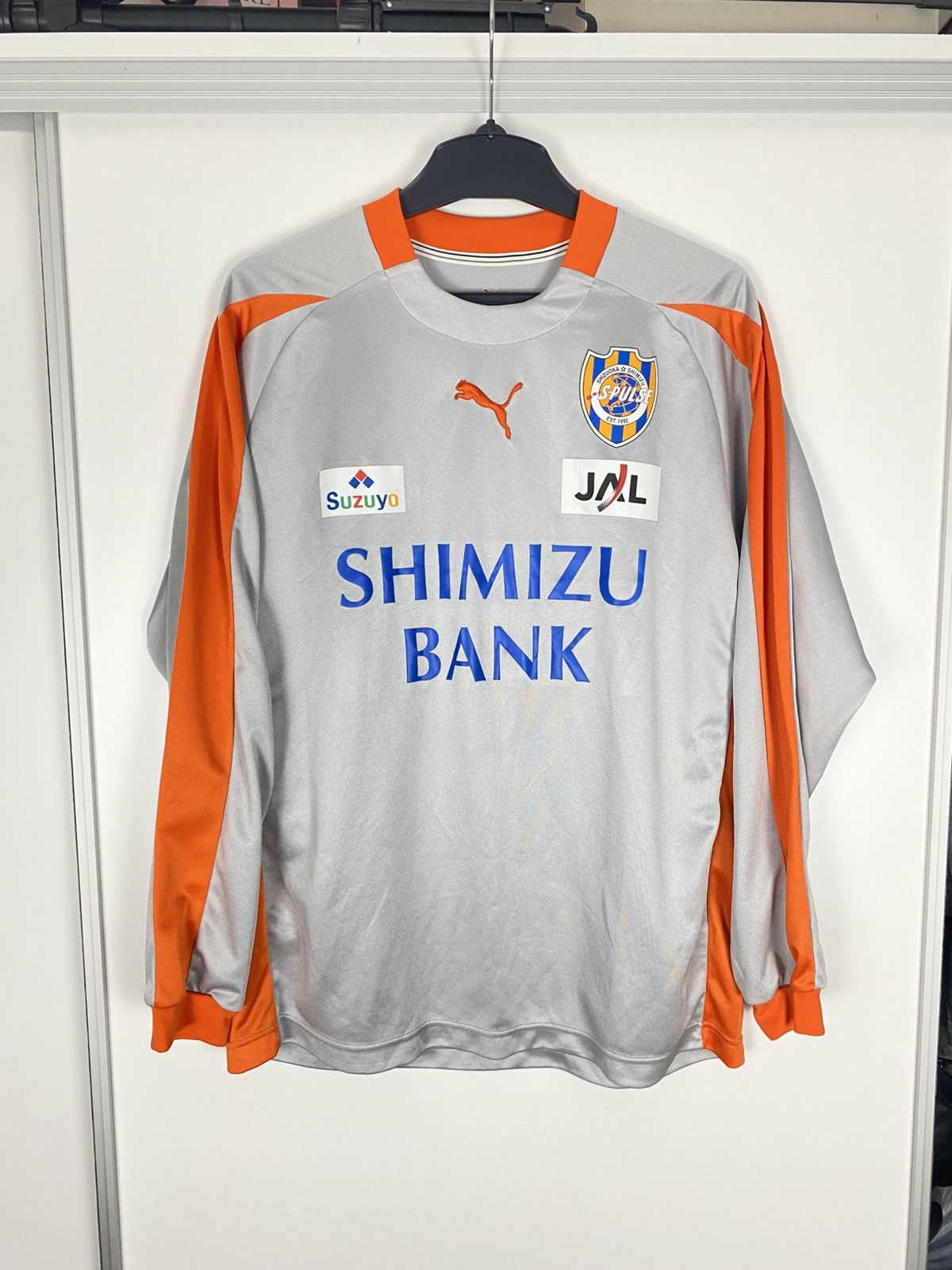 Puma Puma x Shizuoka Shimizu S-Pulse Made in Japan Football y2k Size US L / EU 52-54 / 3 - 1 Thumbnail