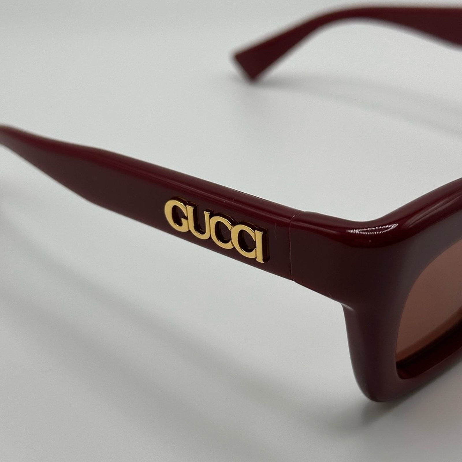 Gucci NEW GUCCI Sunglasses GG1773S 003 Burgundy Brown Women