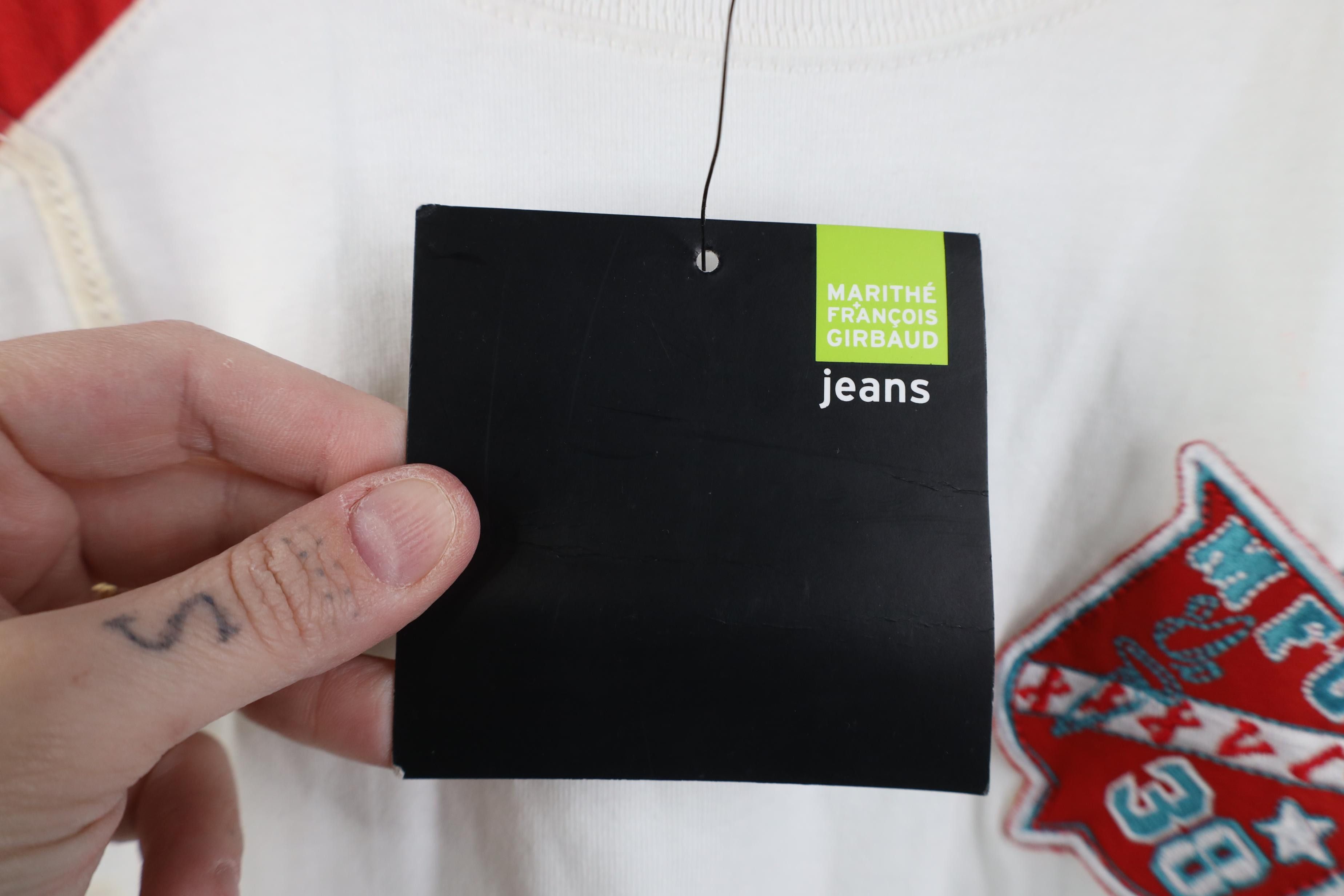 Marithe + Francois Girbaud Deadstock Vintage 90s Marithe Francois Girbaud T-Shirt Size US XXL / EU 58 / 5 - 5 Thumbnail