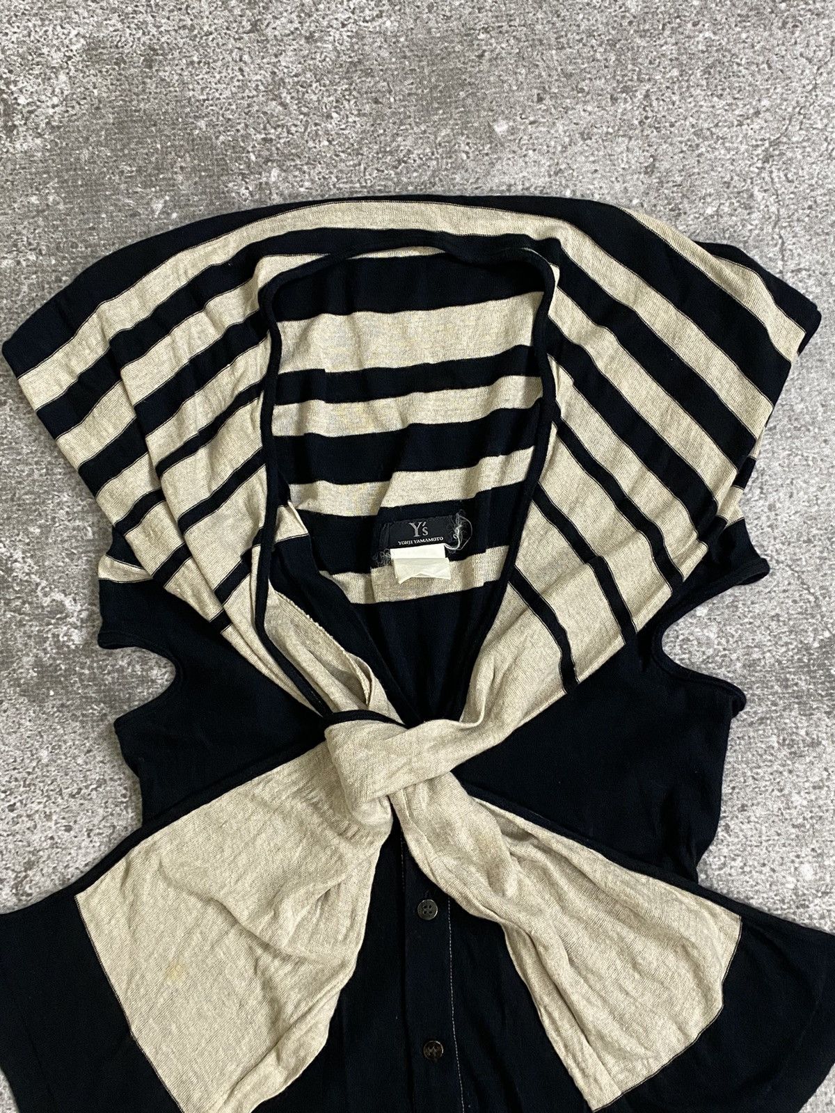 Y's Y's Yohji yamamoto Cardigan Scarf Knitt Size M / US 6-8 / IT 42-44 - 5 Thumbnail