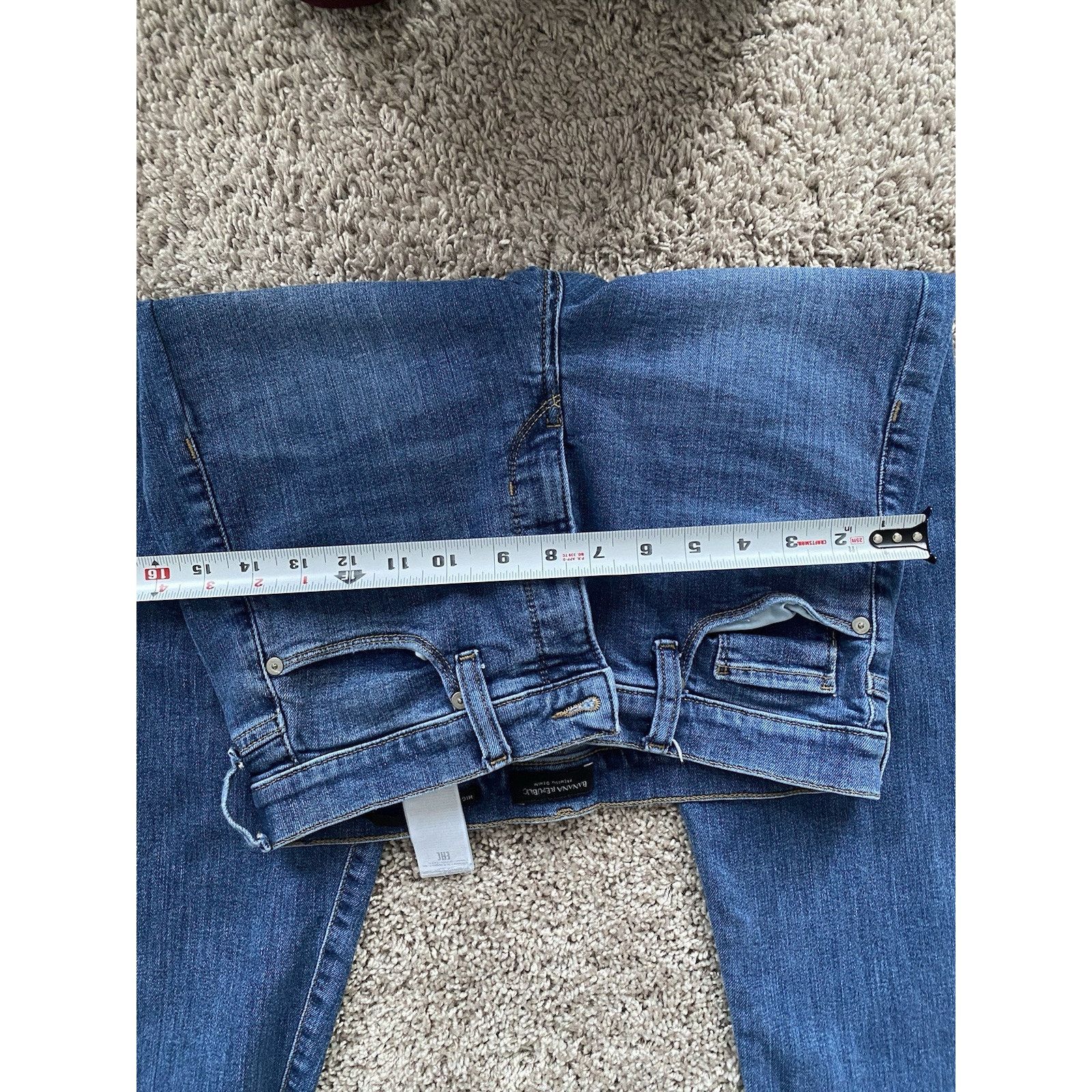 Banana Republic Banana Republic Stretch Jeans Sz 8/28 High Rise Zip Size 28" / US 6 / IT 42 - 8 Thumbnail