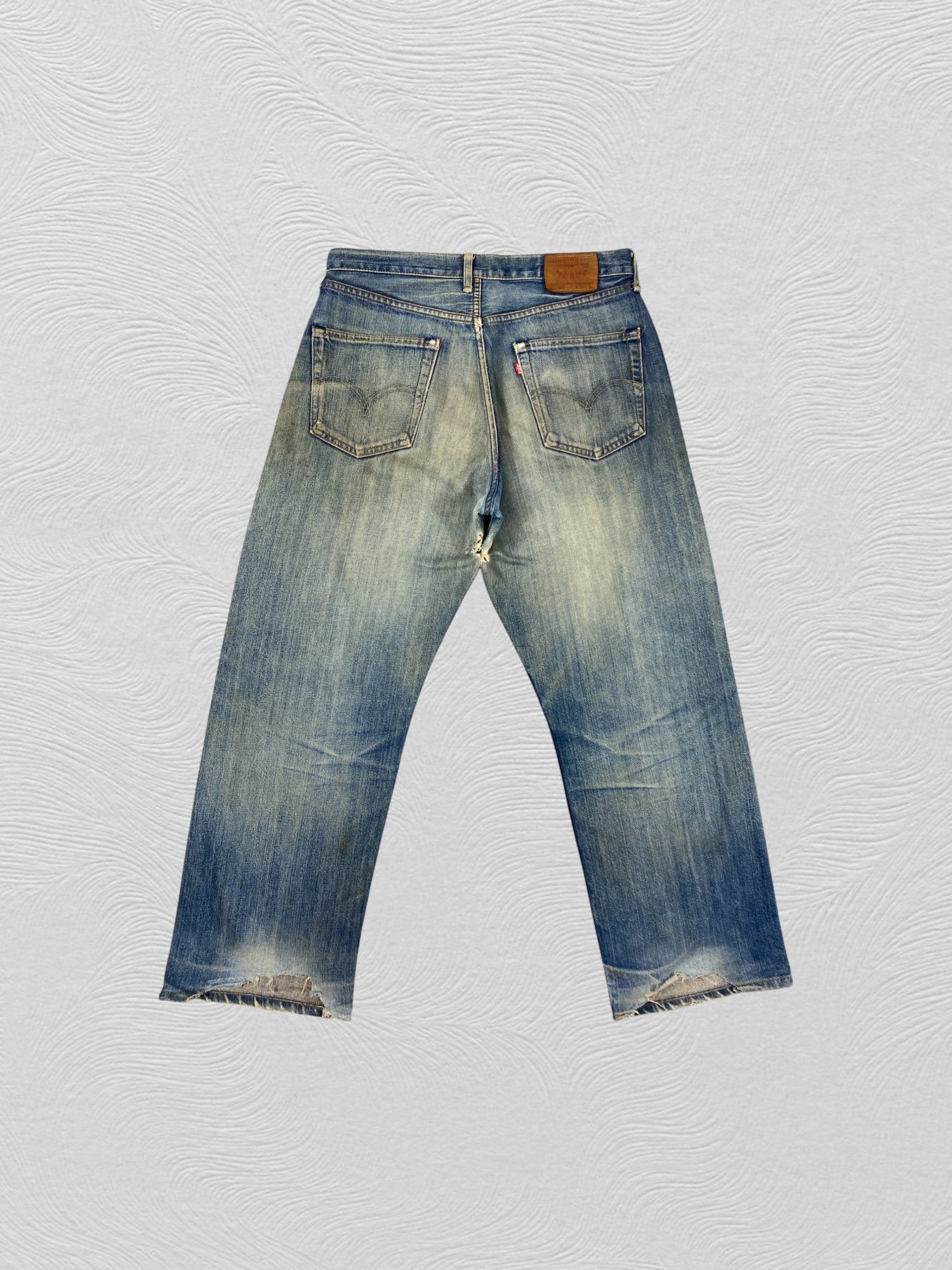 Levi's Earth Tone Vintage Levi's 504 Jeans 34x30 Denim -JN1938 Size US 34 / EU 50 - 2 Thumbnail