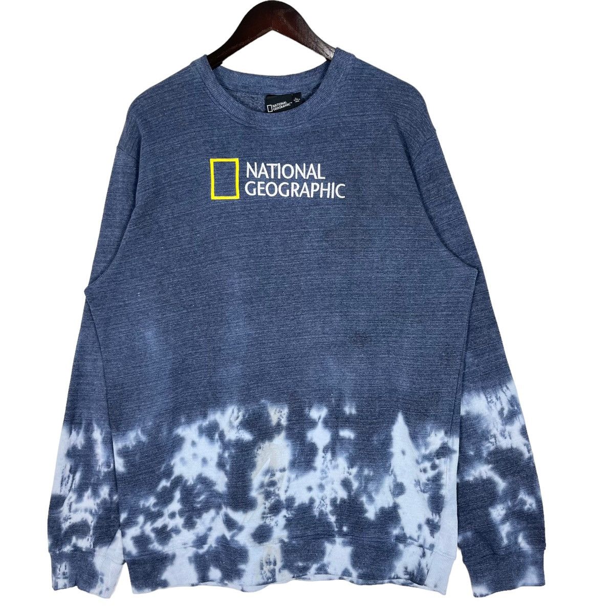 image of Outdoor Research National Geographic Osorno Volcano Chile Sweatshirt in Blue, Men's (Size XL)