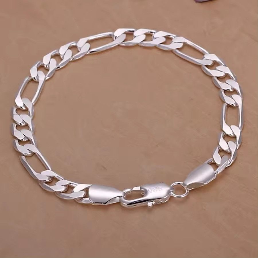 Sterling Silver Fine 925 Sterling Silver Bracelets Size ONE SIZE - 1 Thumbnail