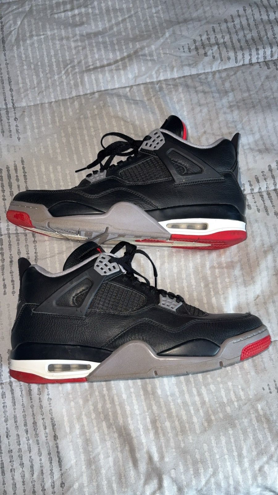 Jordan Brand jordan 4 retro bred reimagined Size US 12.5 / EU 45-46 - 2 Thumbnail