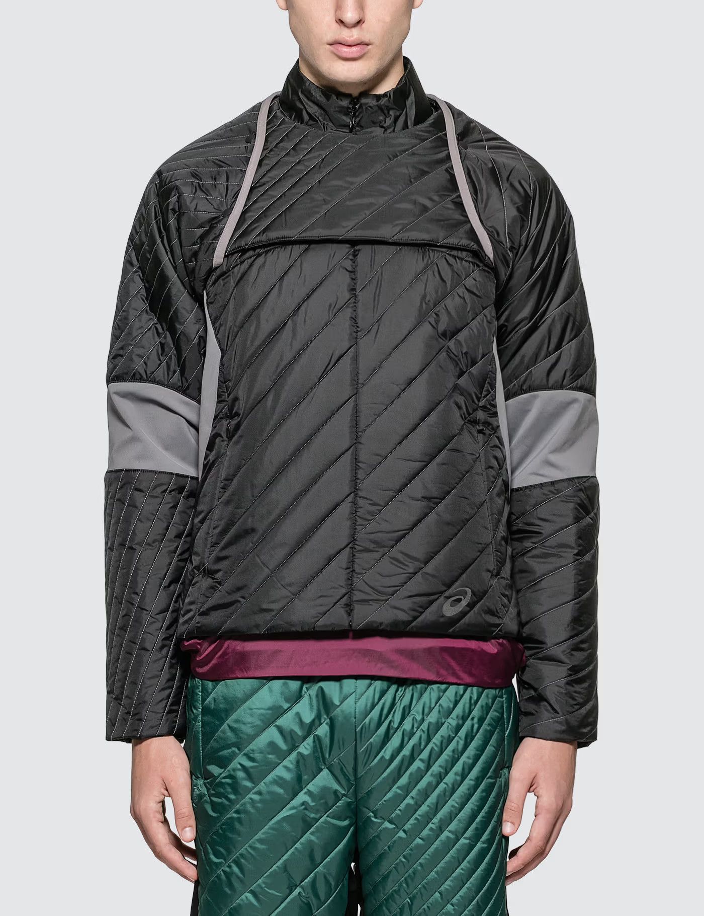 image of Asics x Kiko Kostadinov Insulated Jacket in Performance Black/Carbon, Men's (Size Small)