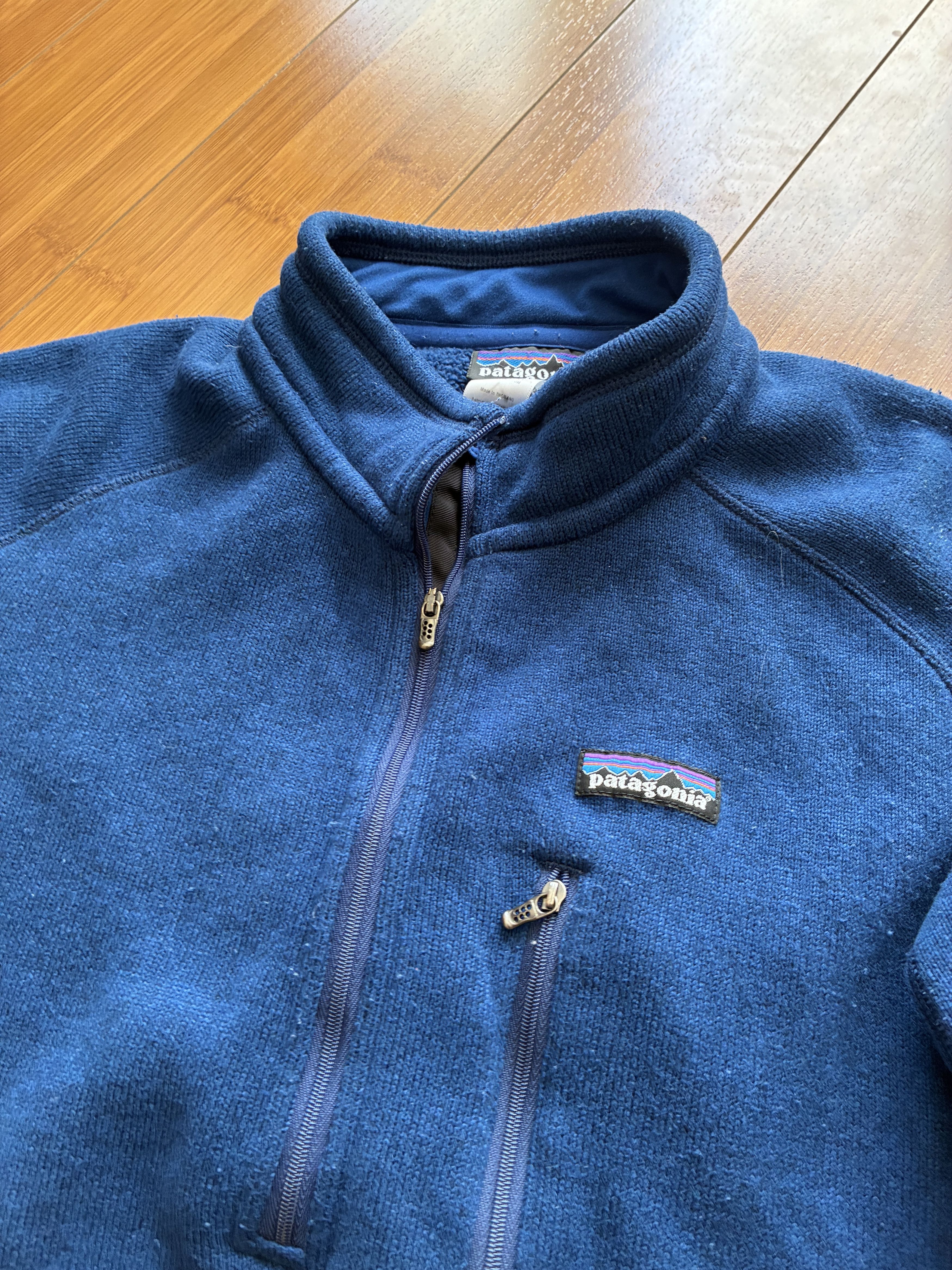 Patagonia Patagonia Better Sweater Quarter Zip 1/4-Zip Blue - Men's XL Size US XL / EU 56 / 4 - 3 Thumbnail