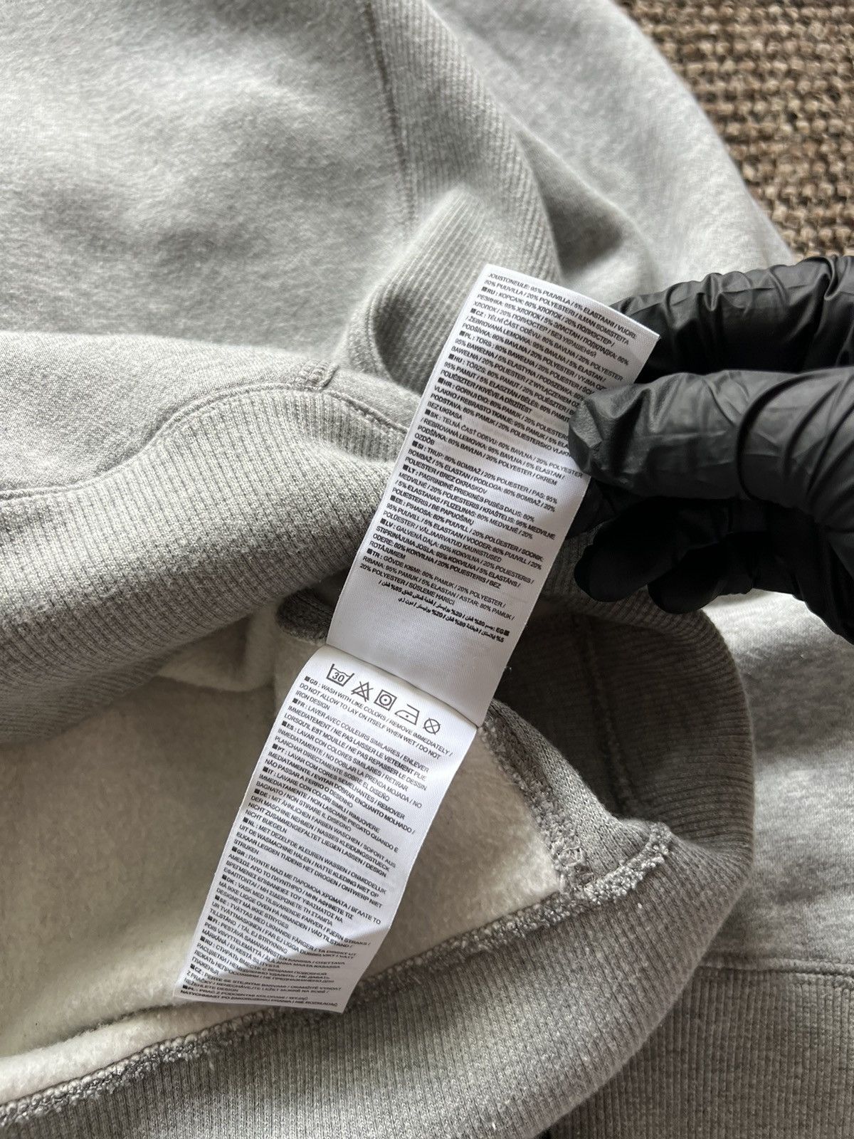 Nike Grey Vintage Nike Hoodie Size US XXL / EU 58 / 5 - 12 Thumbnail