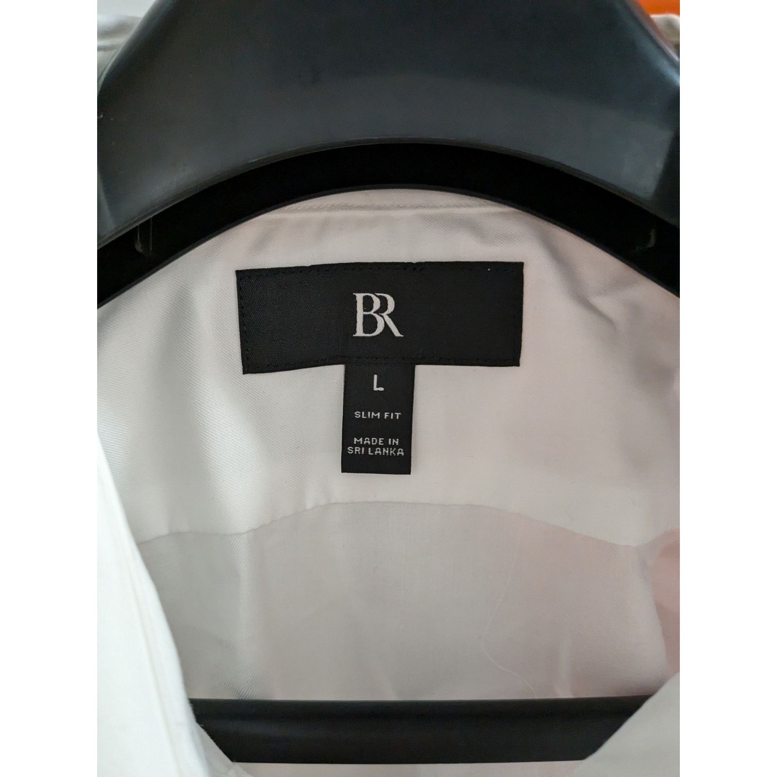 Banana Republic Banana Republic-Slim Wrinkle-Resistant Dress Shirt/ L /NWT Size US L / EU 52-54 / 3 - 4 Thumbnail