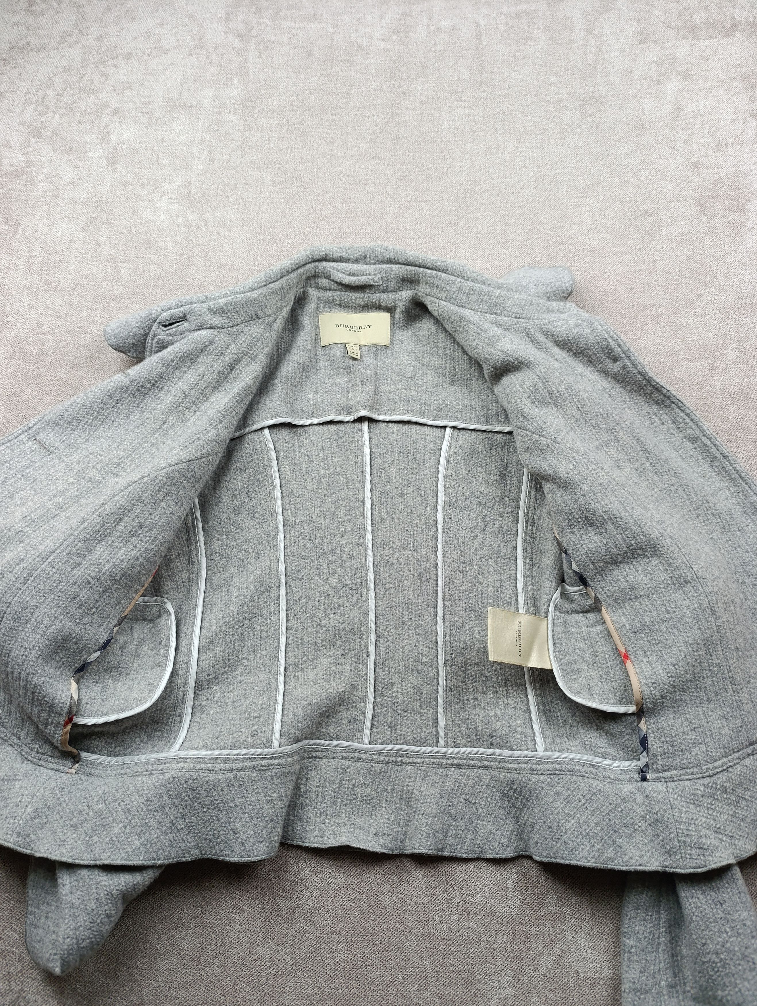 Burberry Burberry London Womens Wool Cashmere Slim Fit Jacket Size M / US 6-8 / IT 42-44 - 19 Thumbnail