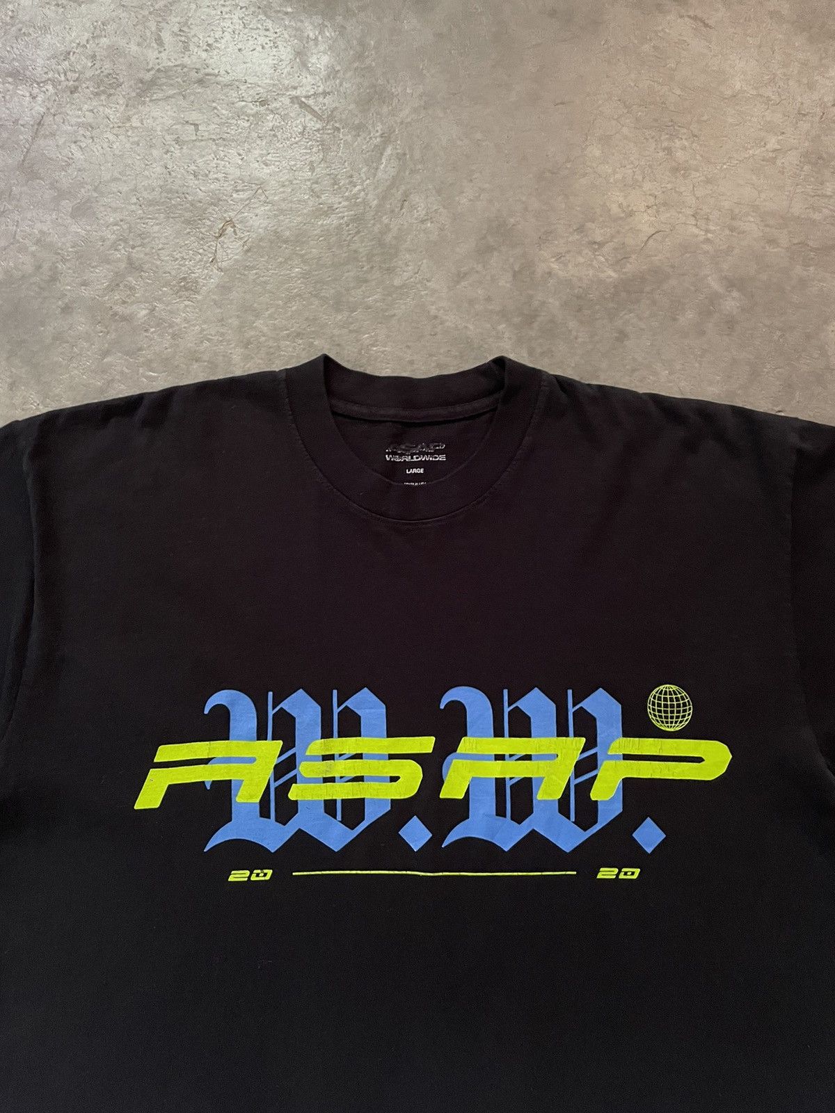 A$AP Rocky × AWGE Asap rocky Asap Worldwide tee Size US L / EU 52-54 / 3 - 2 Thumbnail