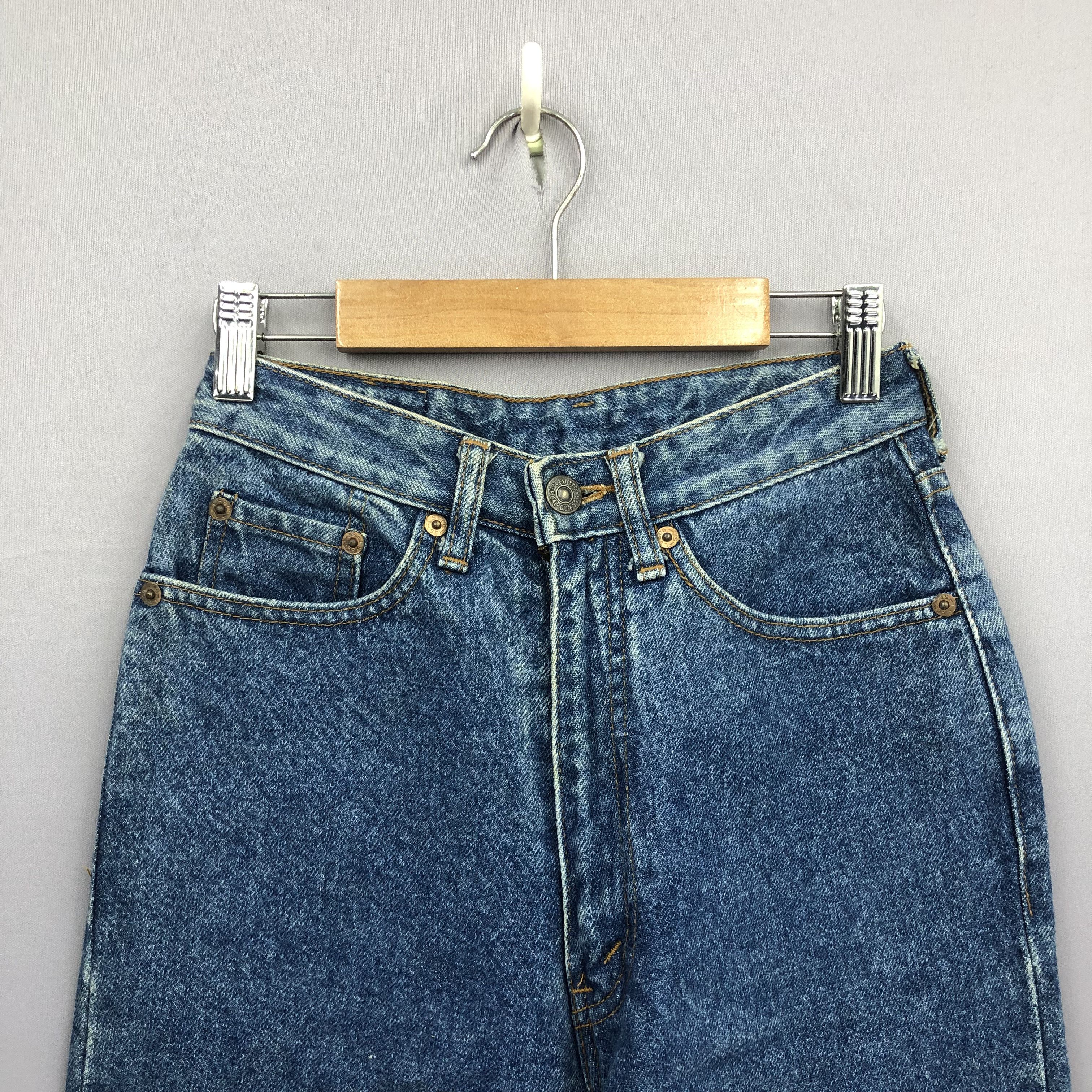 Levi's Vintage Levis 606 Stone Wash Jeans Levi's Faded Slim Denim Size 24" / US 00 / IT 34 - 5 Thumbnail
