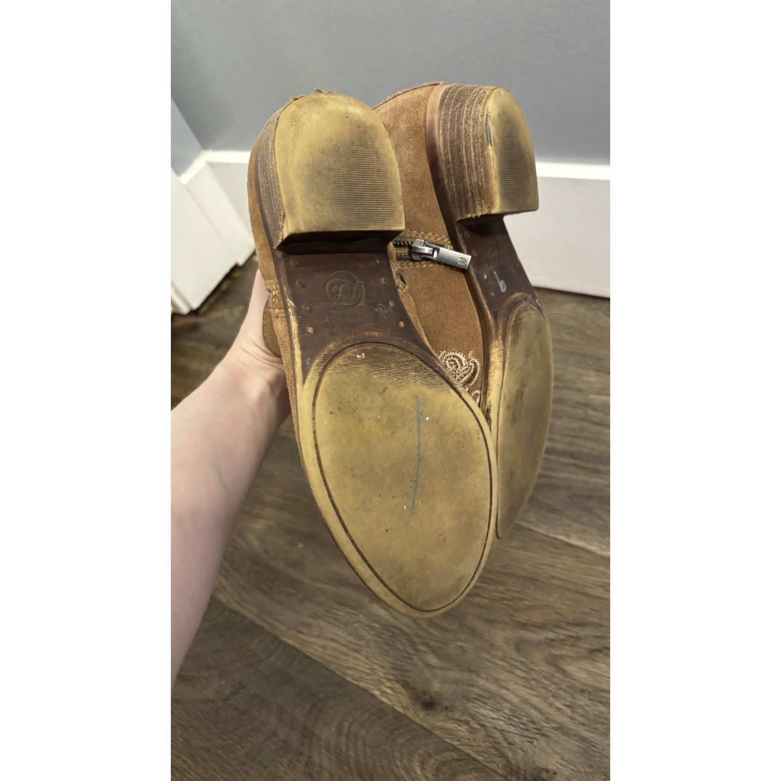 Lucky Brand Lucky Brand Brown Booties Size 8 Size US 8 / IT 38 - 5 Thumbnail