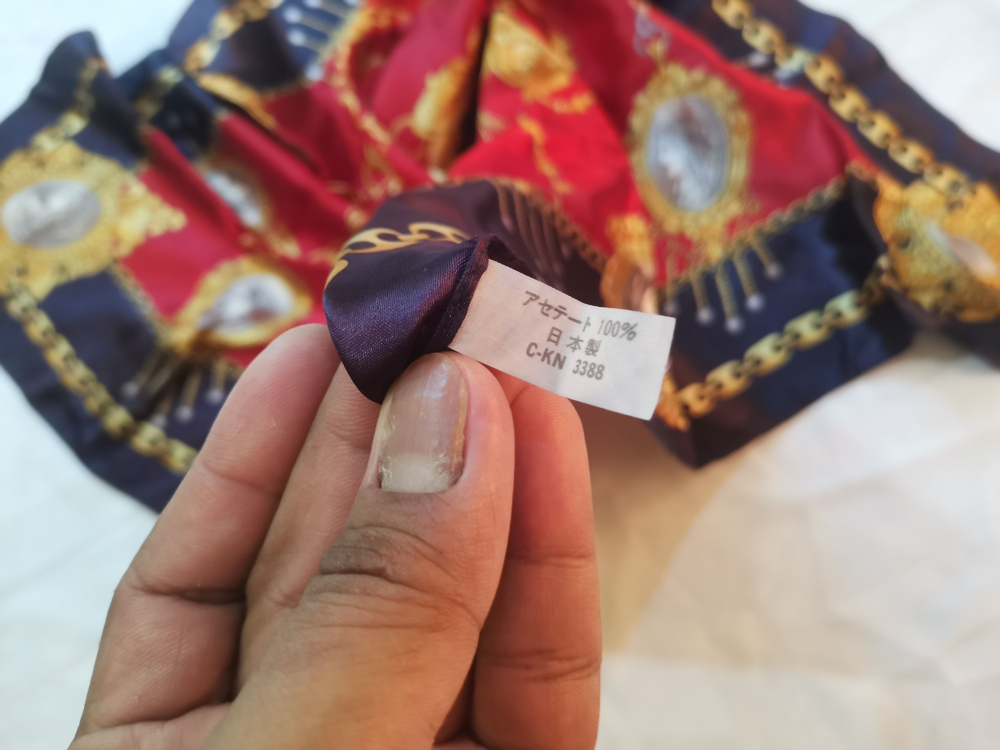 Vintage Rare vintage luxury scarves nice design Size ONE SIZE - 4 Thumbnail