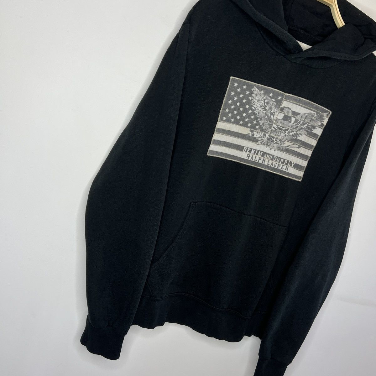 Denim & Supply Ralph Lauren Vintage Polo Ralph Lauren Hoodie USA Flag Denim & Supply Size US XL / EU 56 / 4 - 3 Thumbnail