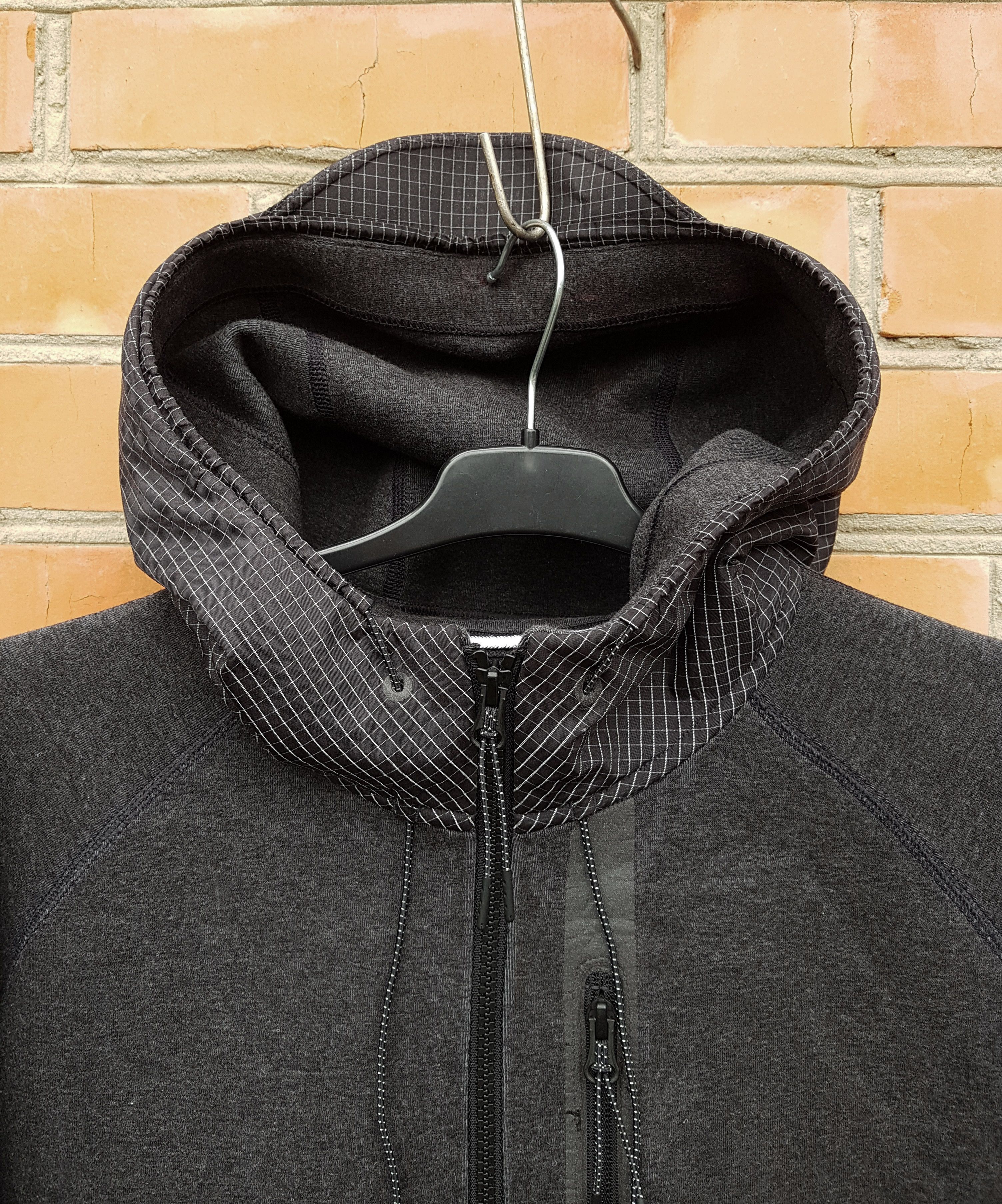 Nike Nike Tech Fleece Full Zip Heavy Hoodie Black Heather sz XL Size US XL / EU 56 / 4 - 4 Thumbnail