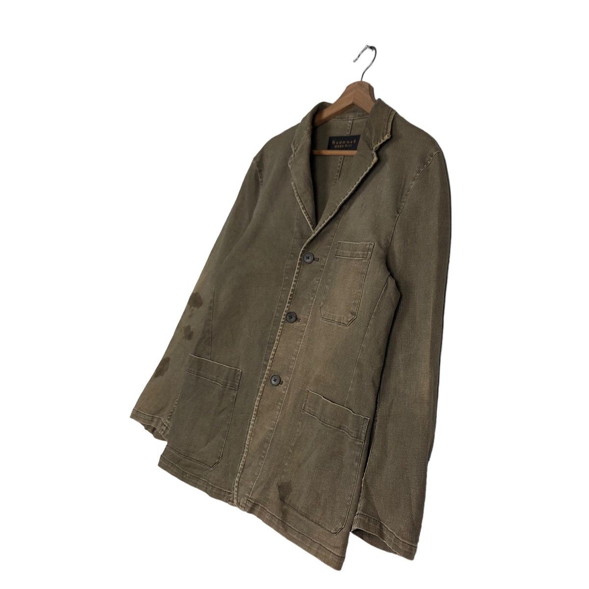 Issey Miyake 🔥Vtg Chore Work Jacket Canvas Radmess Bigi Japan Size US S / EU 44-46 / 1 - 2 Thumbnail