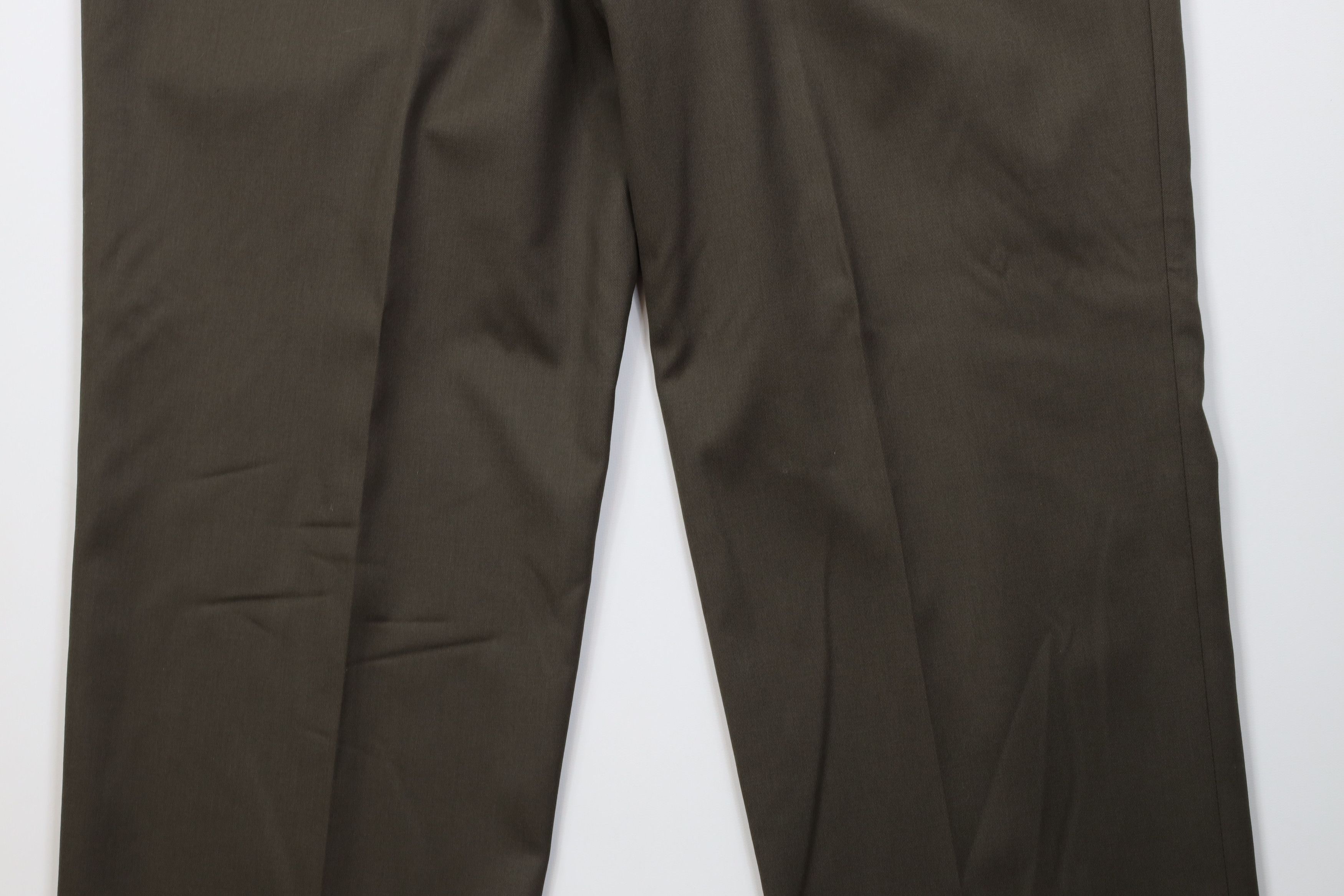Ralph Lauren Vintage Ralph Lauren Super 100s Wool Wide Leg Chino Pants Size US 38 / EU 54 - 15 Thumbnail