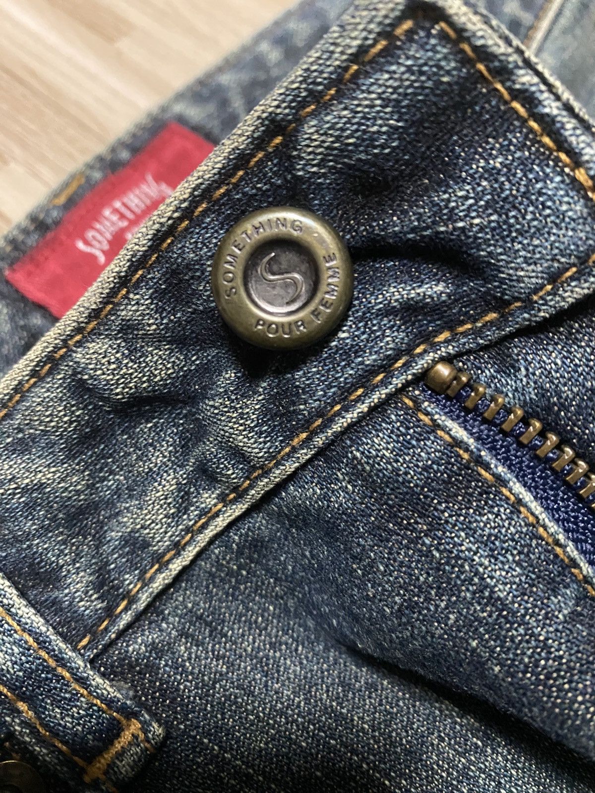 Japanese Brand 🔥Flare🔥 Something EDWIN jeans Size US 28 / EU 44 - 13 Thumbnail