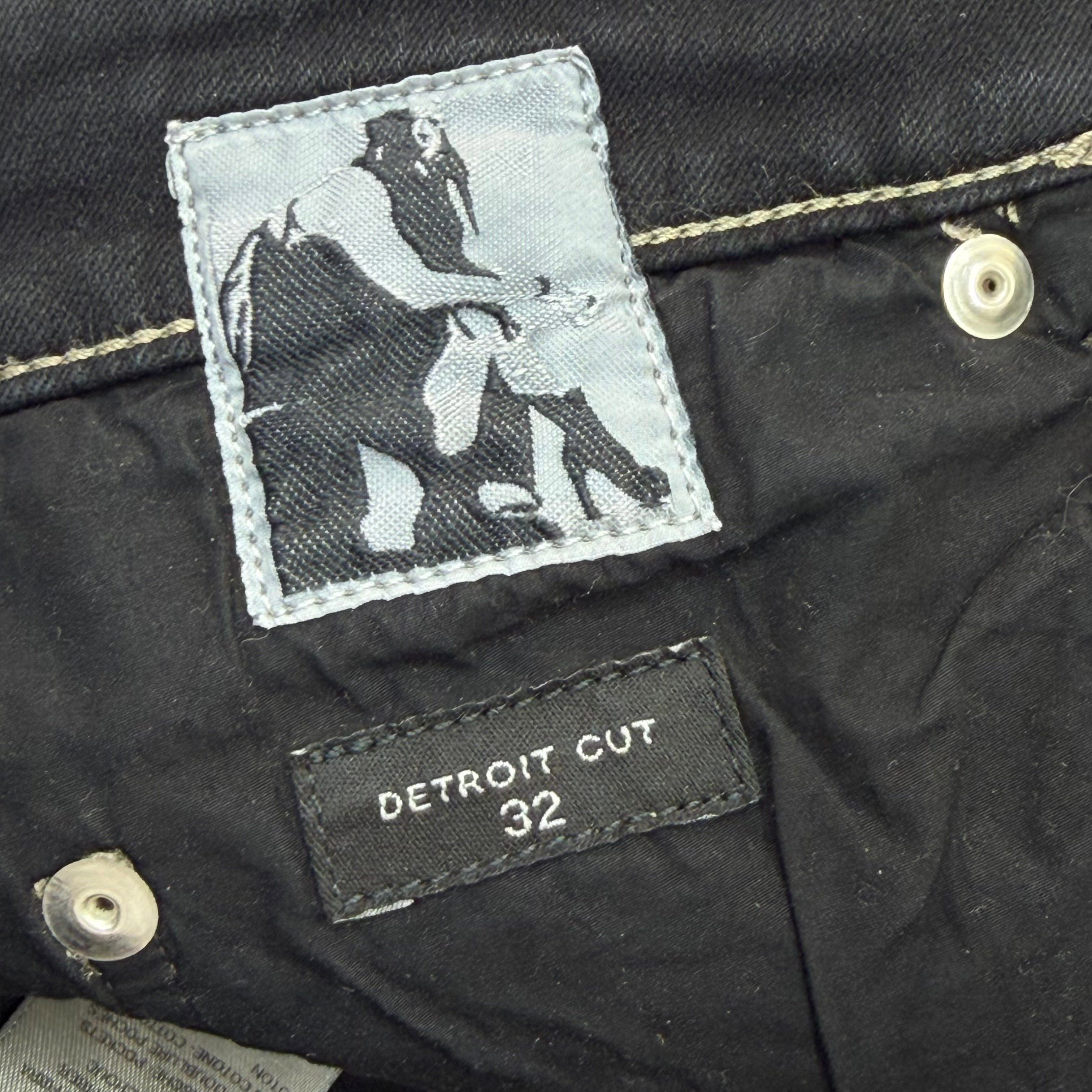 Rick Owens Rick Owens DRKSHDW Detroit Cut Stretch Deep Jeans 32 Size US 32 / EU 48 - 5 Thumbnail