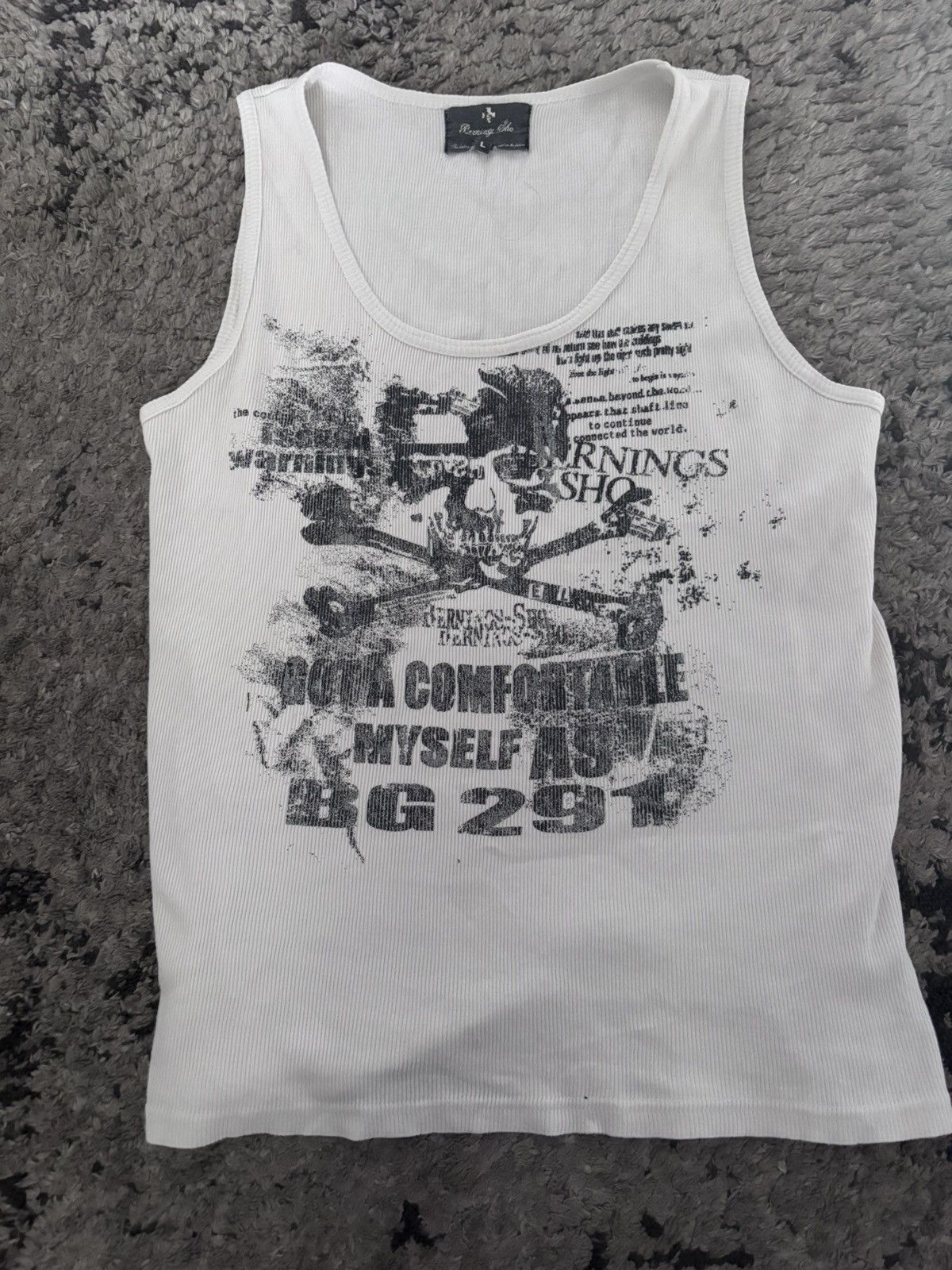 BERNINGS SHO Bernings Sho Tanktop Size US M / EU 48-50 / 2 - 1 Thumbnail