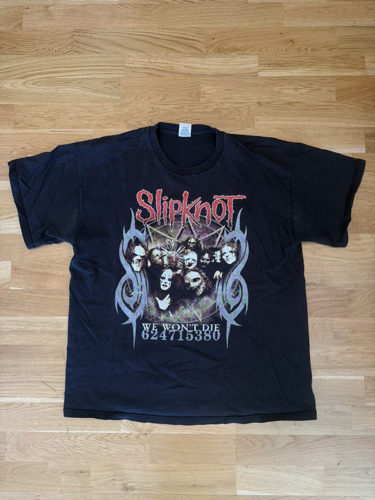 Vintage Slipknot ”we wont die” t-shirt Size US XL / EU 56 / 4 - 1 Thumbnail