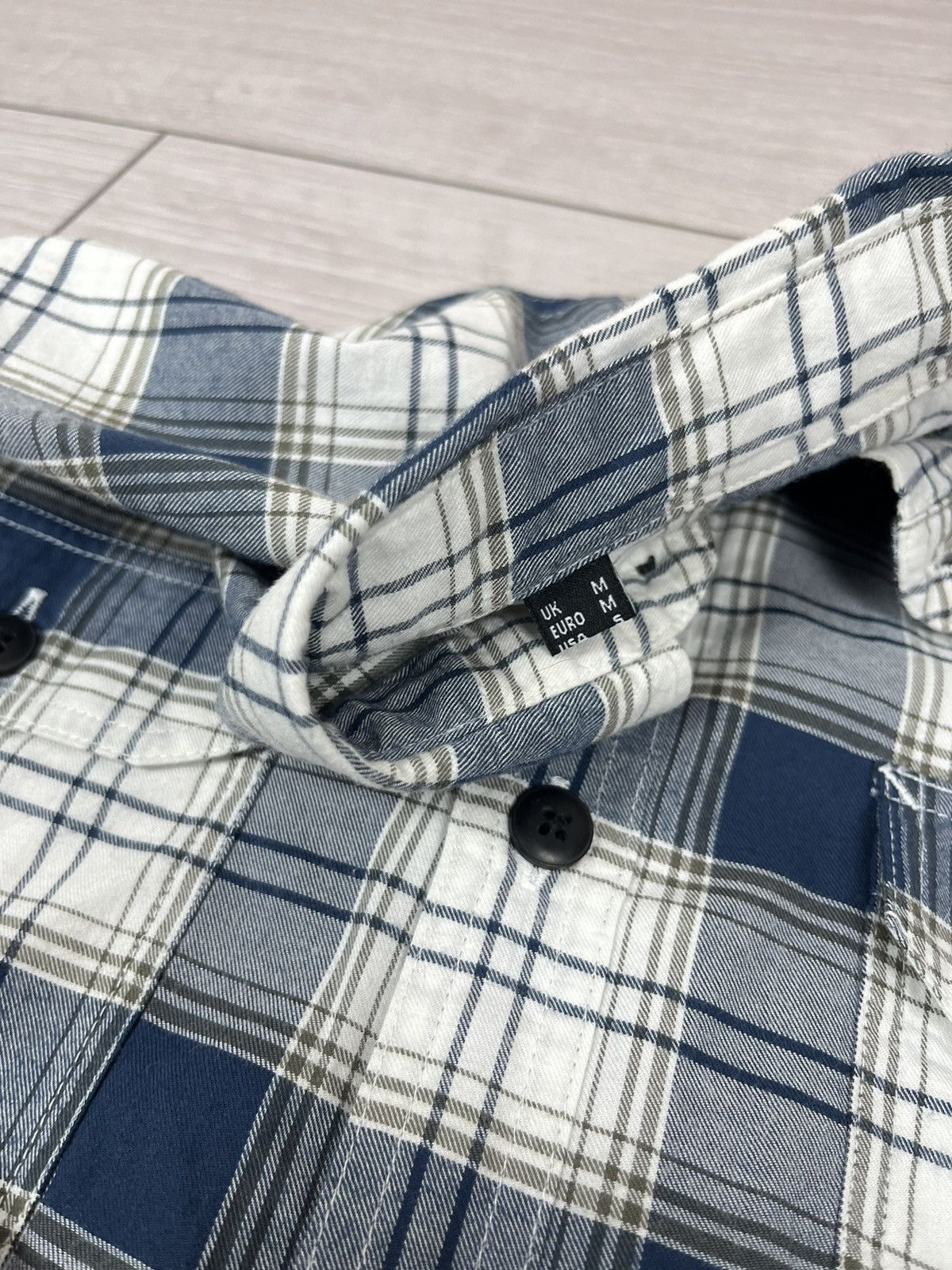 Barbour x4 Barbour Tailored Flannel Checkered Button Shirt M Size Size US M / EU 48-50 / 2 - 10 Thumbnail