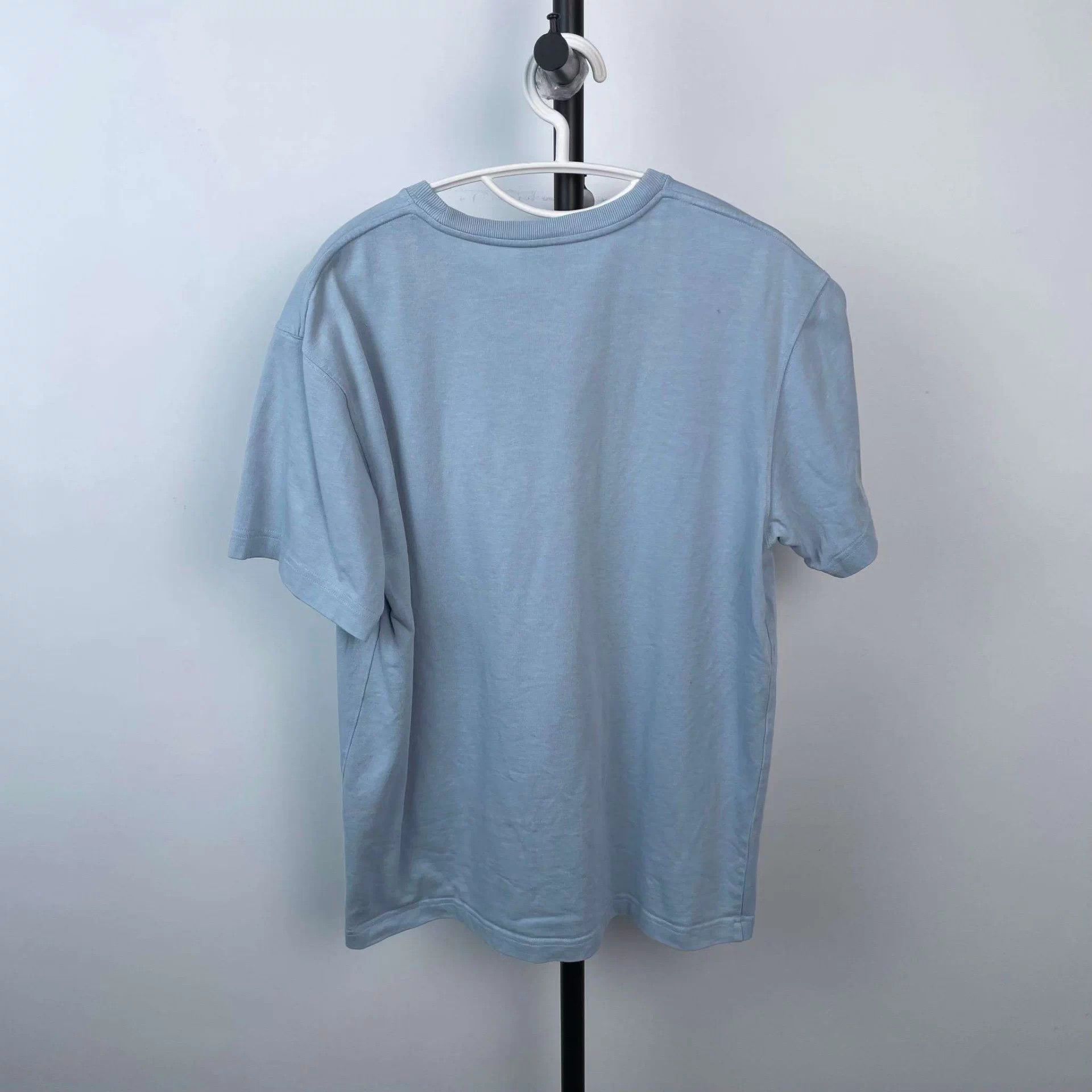 Dior Dior Cotton Tee L Gray Blue Grade A Tagless Size US L / EU 52-54 / 3 - 2 Thumbnail