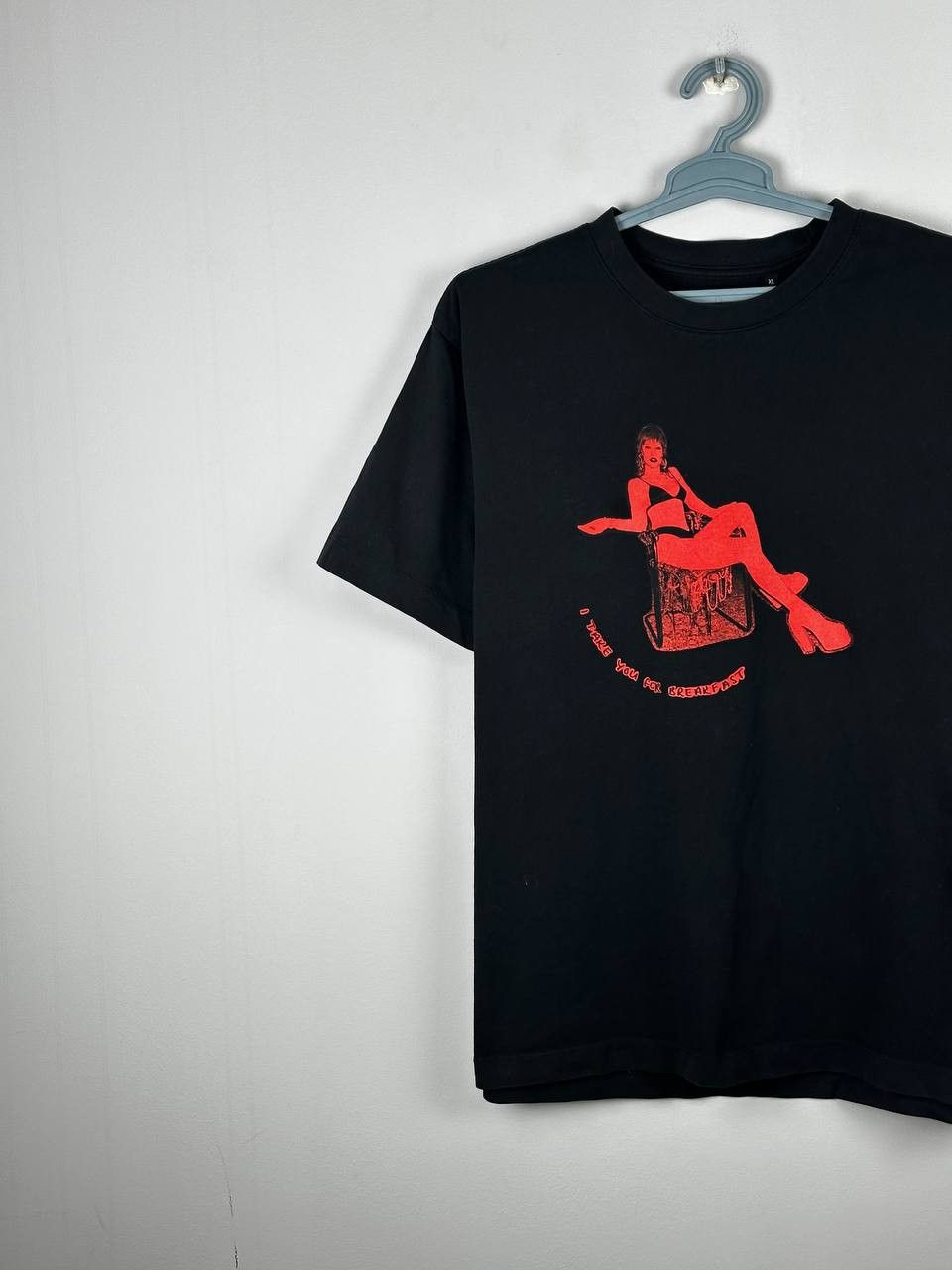 Japanese Brand Hysteric Style Nacked Girl Jess Giynne Artist T Shirt Size US XL / EU 56 / 4 - 3 Thumbnail