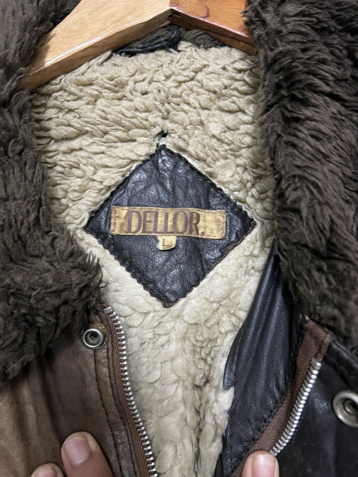 Japanese Brand 631. Vintage 90s G-1 Leather Flight Jacket Size US L / EU 52-54 / 3 - 4 Thumbnail