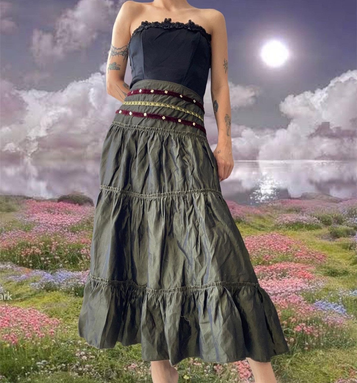 Vintage Y2k skirt Size 26" / US 2 / IT 38 - 1 Thumbnail