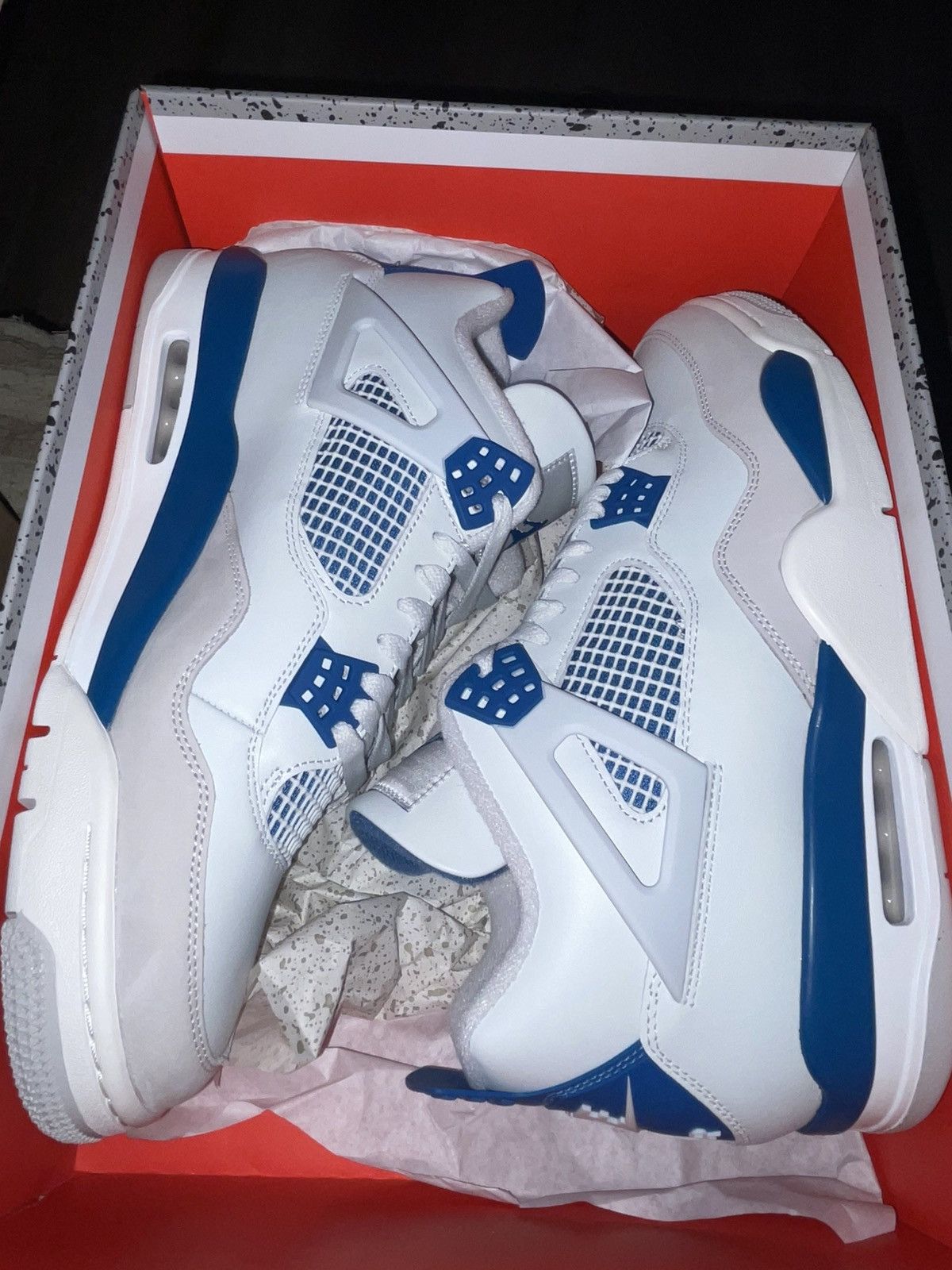 Jordan Brand Jordan 4 military blue size 12 brand new Size US 12 / EU 45 - 1 Thumbnail