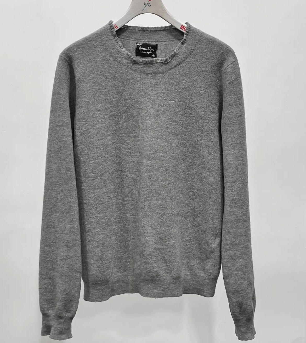 Number (N)ine Number (N)ine Sz 3 Number Nine 09AW Distressed Knitwear-25 Size US L / EU 52-54 / 3 - 1 Thumbnail