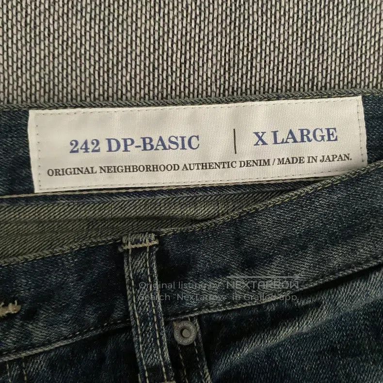 Neighborhood Neighborhood size XL Washed Denim Jeans Size US 27 - 6 Thumbnail