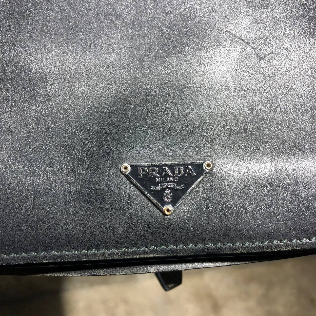 Prada Prada Leather Military Shoulder bag Size ONE SIZE - 6 Thumbnail