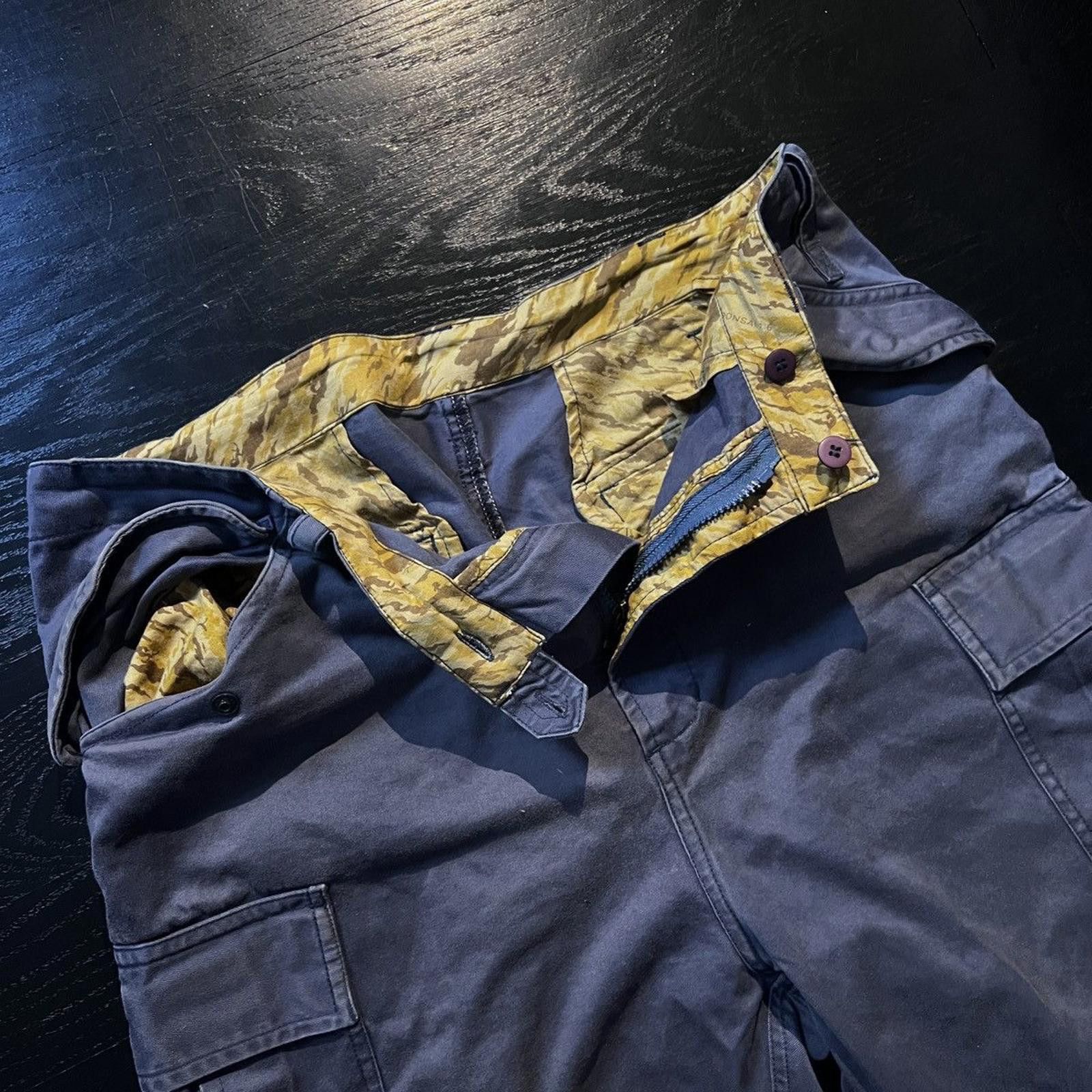 Maharishi × Vintage Maharishi Navy Blue Cargo Sno-Pant Size US 34 / EU 50 - 4 Thumbnail