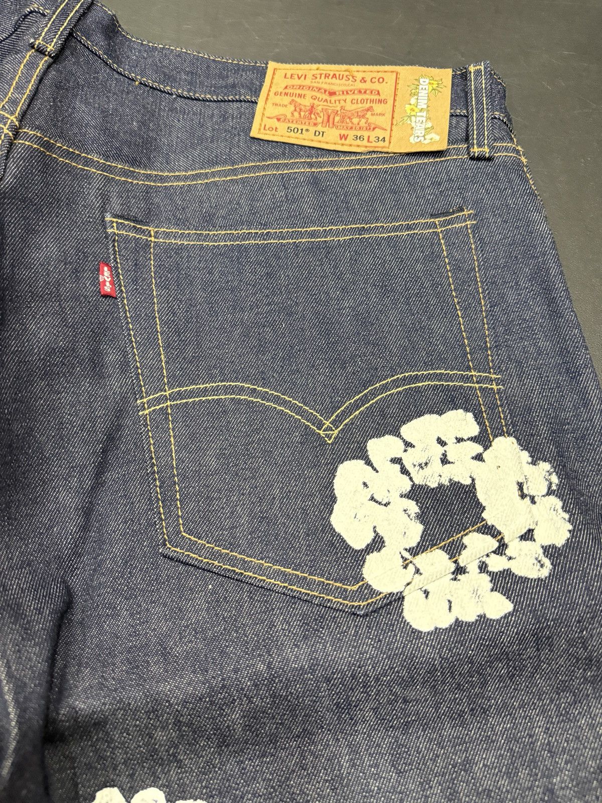 DENIM TEARS × Levi's levis denim tears Size US 36 / EU 52 - 3 Thumbnail