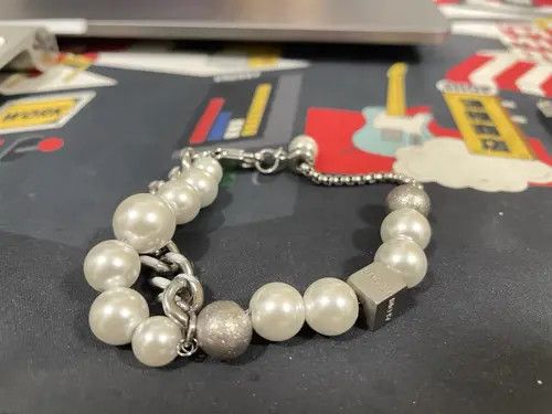 Designer × Vintage Vintage natural pearl bracelet Size ONE SIZE - 4 Thumbnail
