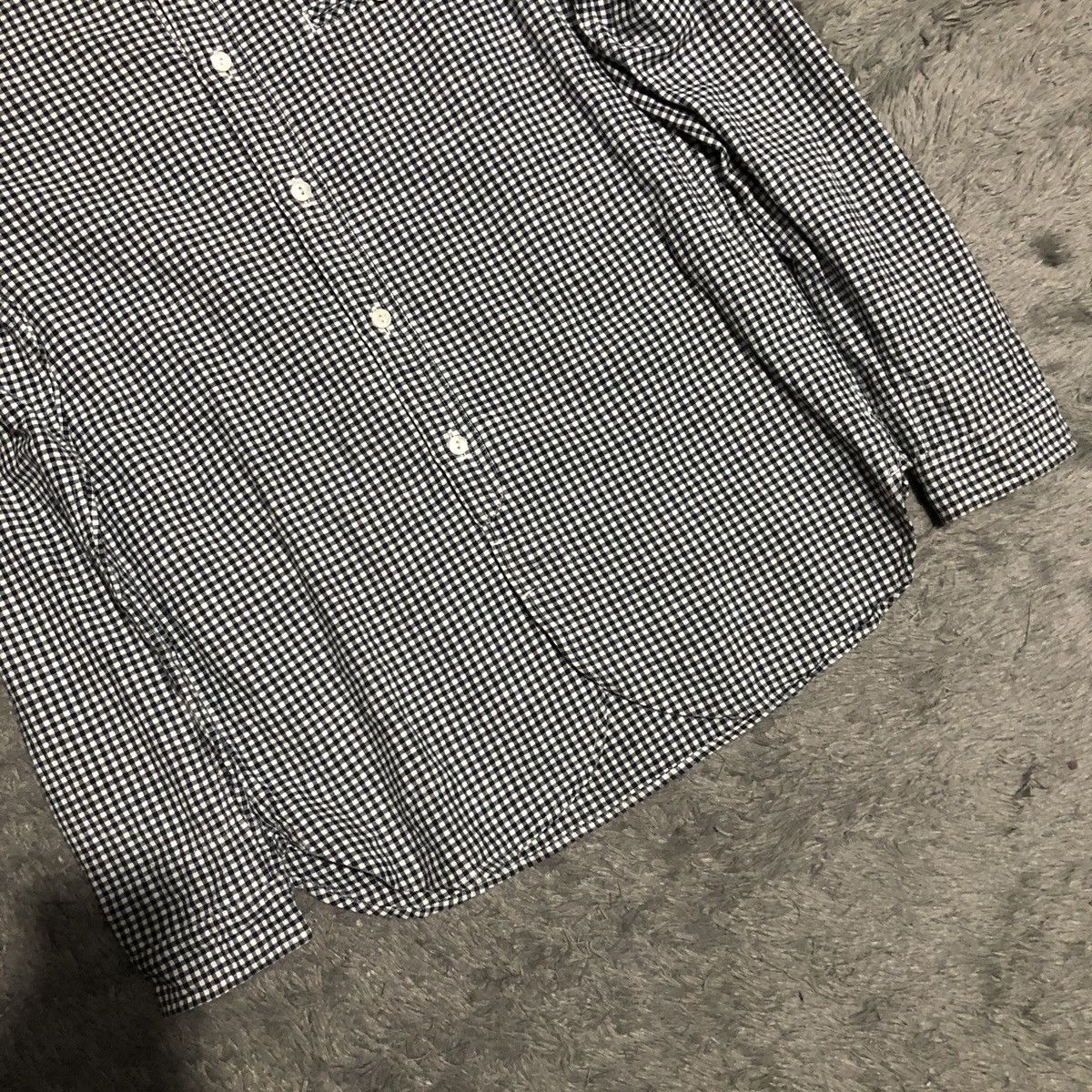 Designer × Japanese Brand STRATO MAILLOT COTTON SHIRT CHECKER Size M / US 6-8 / IT 42-44 - 4 Thumbnail